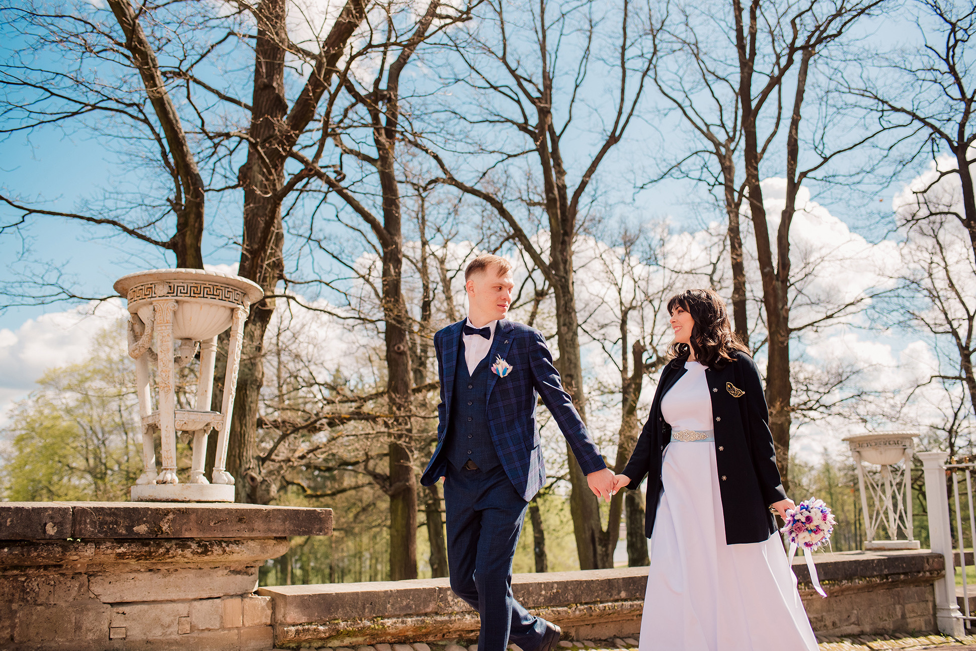 Свадебная фотосессия в Пушкине. Семейный и Свадебный фотограф. Санкт-Петербург. Пушкин