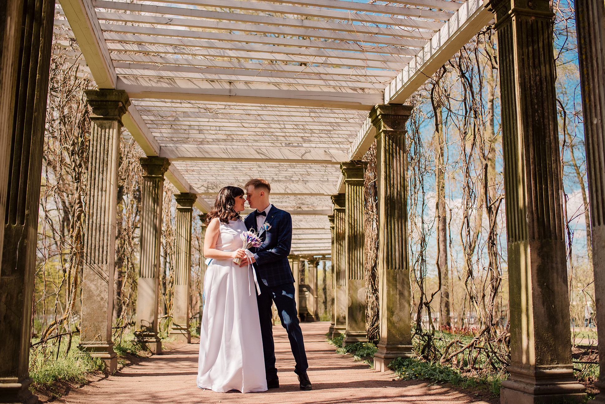 Свадебная фотосессия в Пушкине. Семейный и Свадебный фотограф. Санкт-Петербург. Пушкин