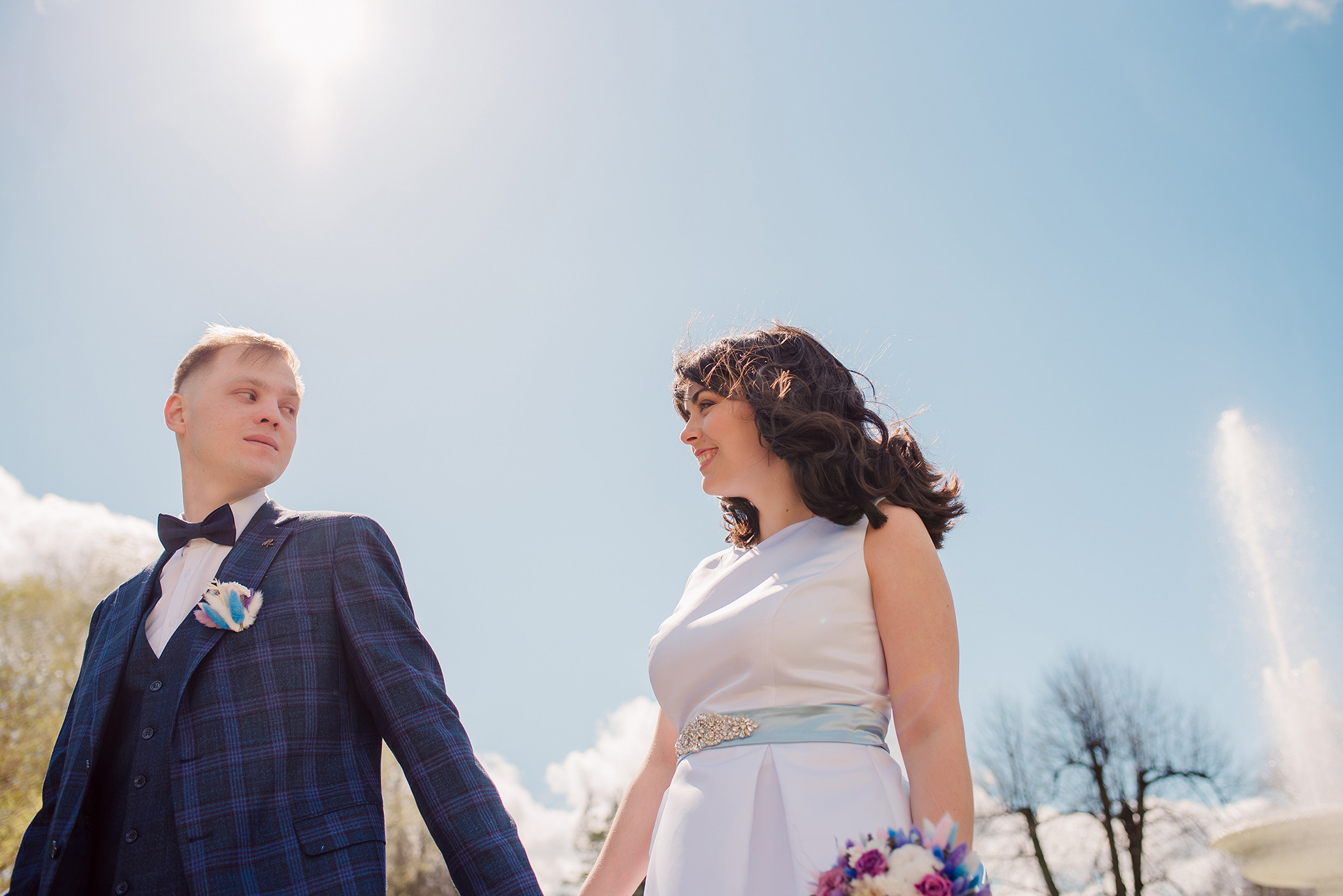 Свадебная фотосессия в Пушкине. Семейный и Свадебный фотограф. Санкт-Петербург. Пушкин