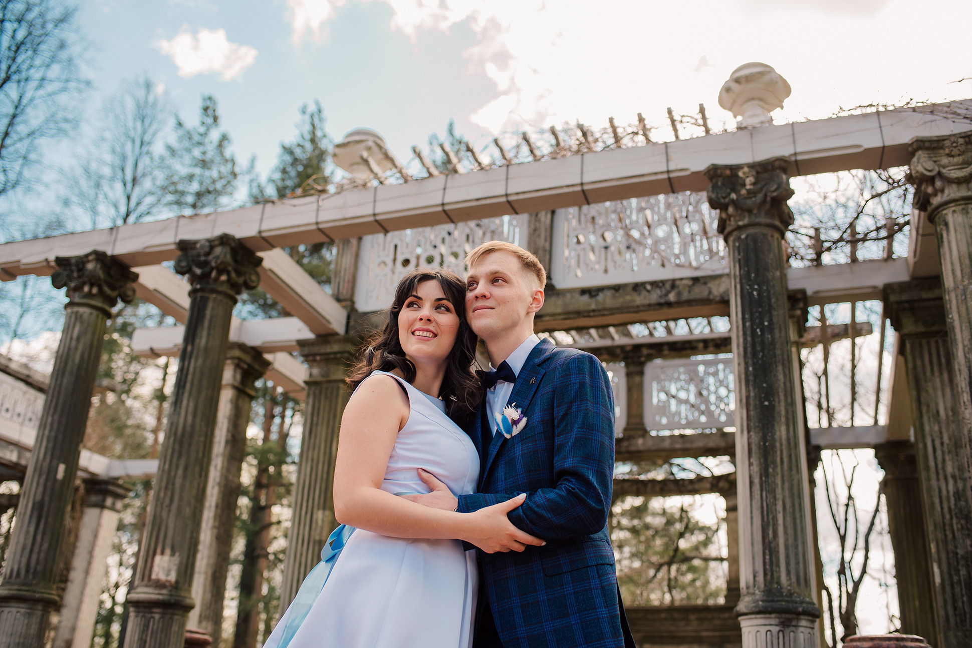 Свадебная фотосессия в Пушкине. Семейный и Свадебный фотограф. Санкт-Петербург. Пушкин