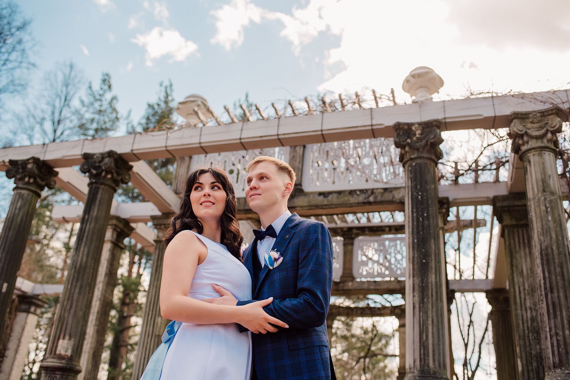 Свадебная фотосессия в Пушкине. Семейный и Свадебный фотограф. Санкт-Петербург. Пушкин