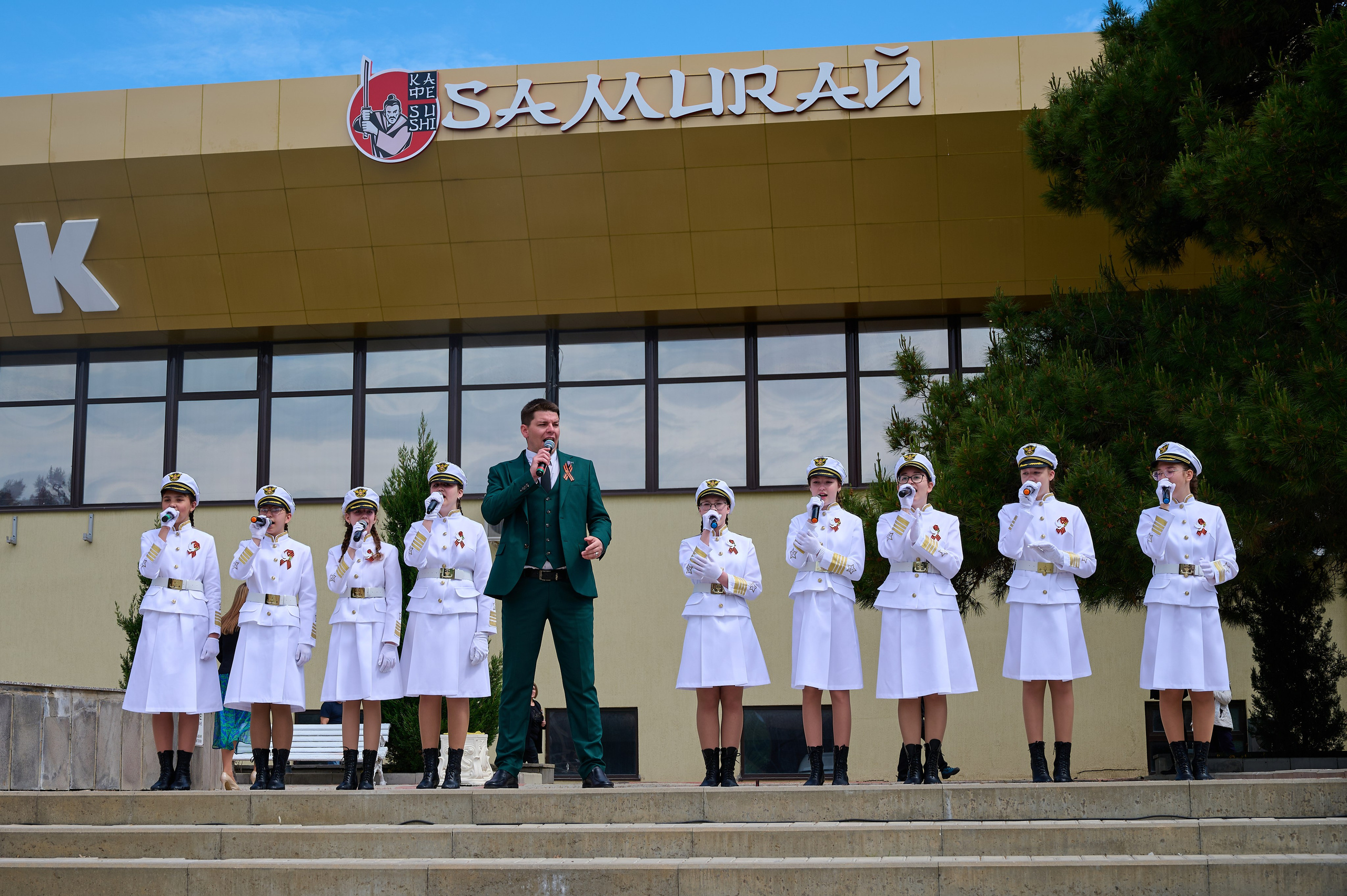 Митинг 9 мая. Жизнь курорта Кабардинка в фотографиях