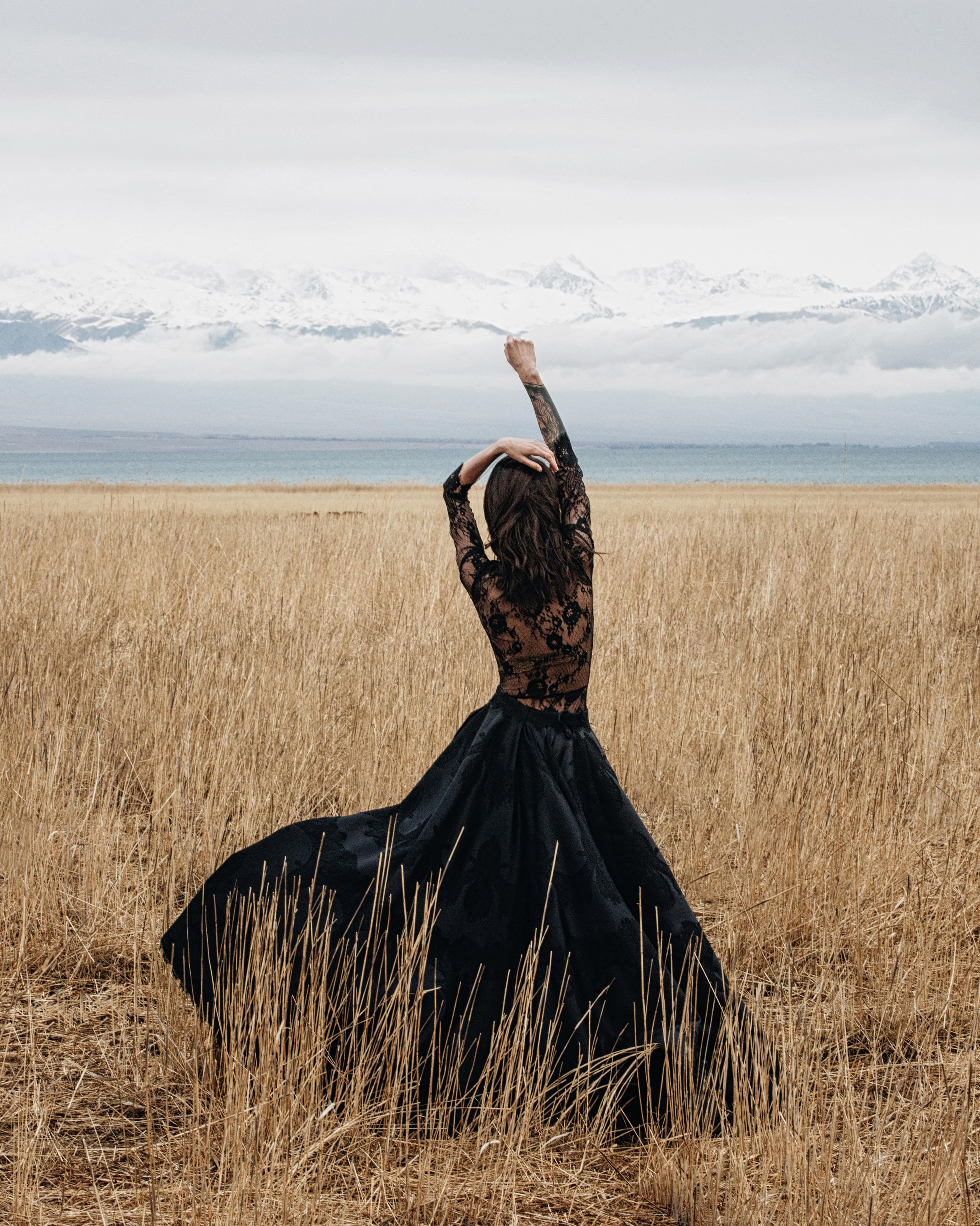 концептуальная fashion фотосессия