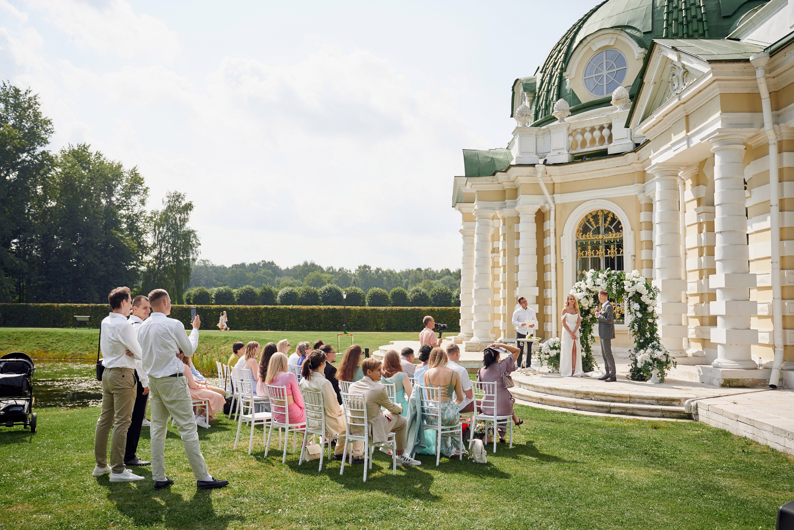 Свадебняа Фотосессия Николая и Анастасии в Кусково