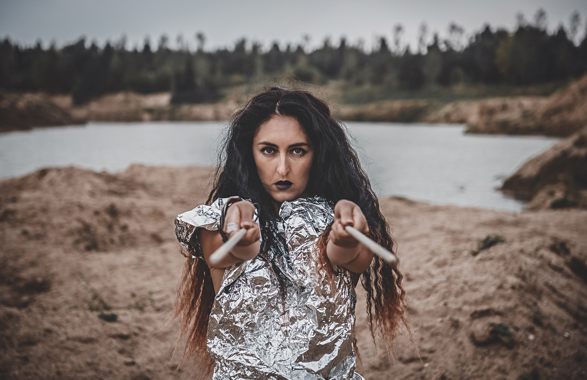 Виолина, серия «Silent Lightning». Коваленко Светлана, фотограф в Москве. Концерты, события и люди