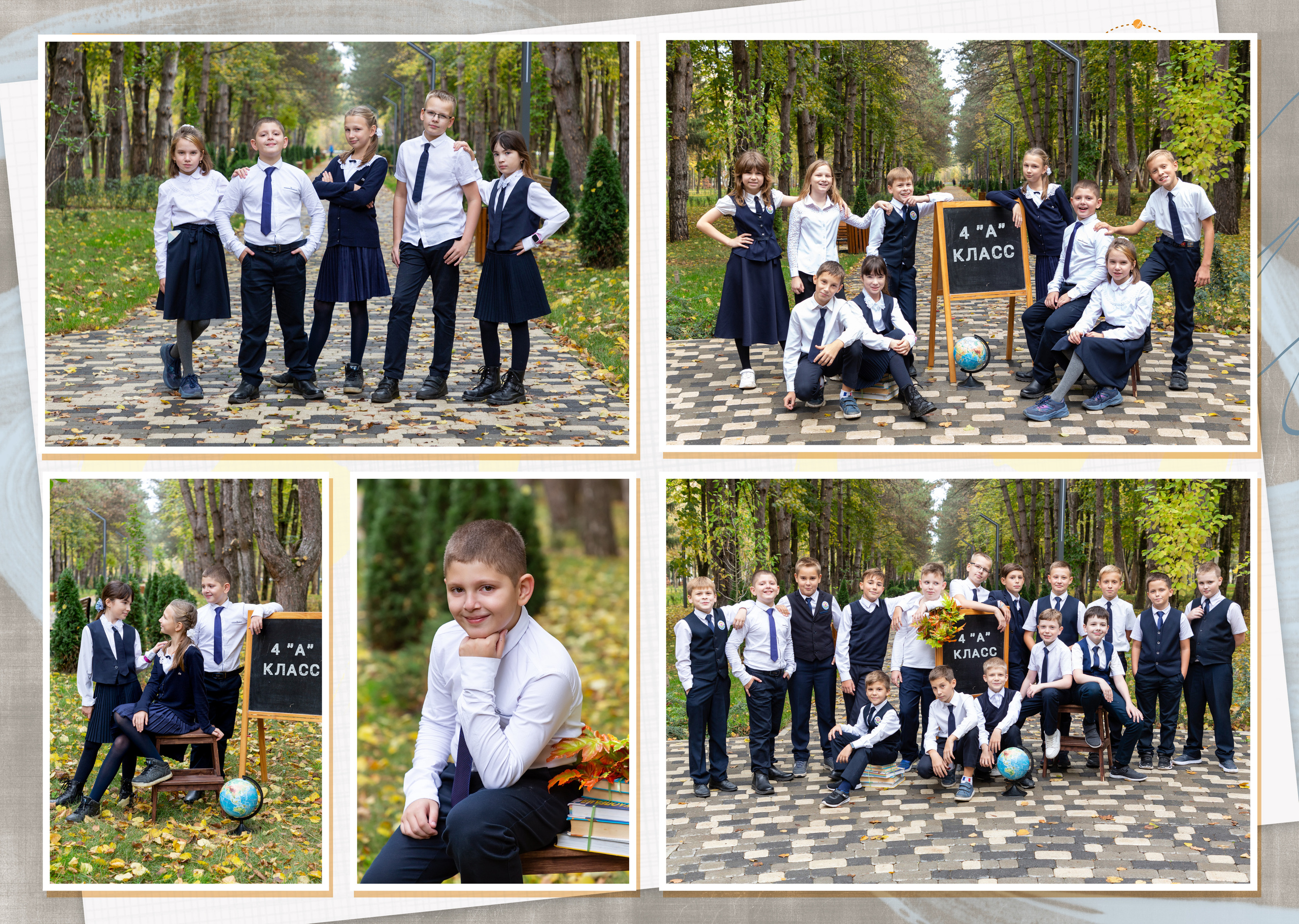 Многостраничные выпускные альбомы. Детский школьный и семейный фотограф в Краснодаре