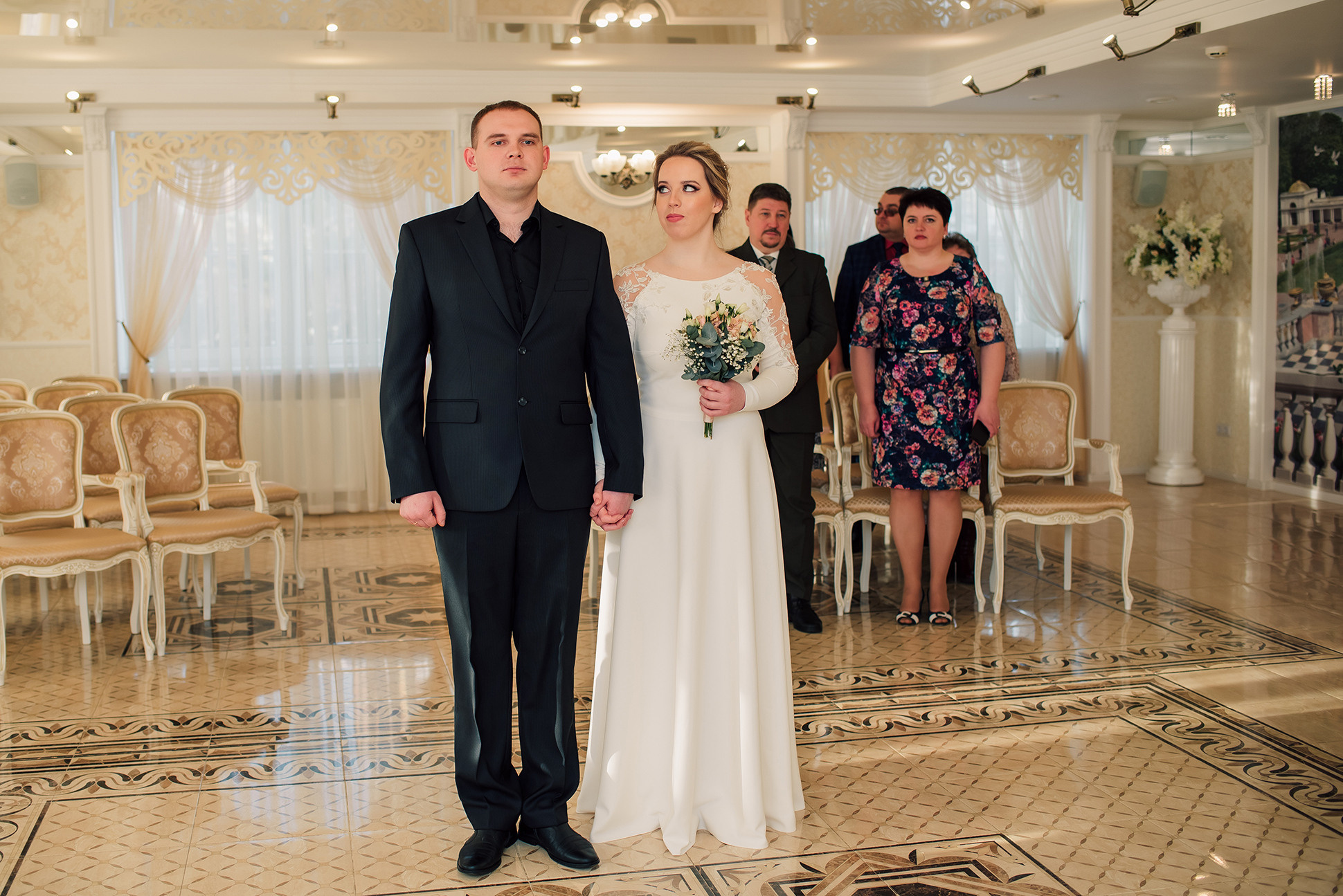 Настя и Валера. Зимняя сказка Петергофа. Семейный и Свадебный фотограф. Санкт-Петербург. Пушкин