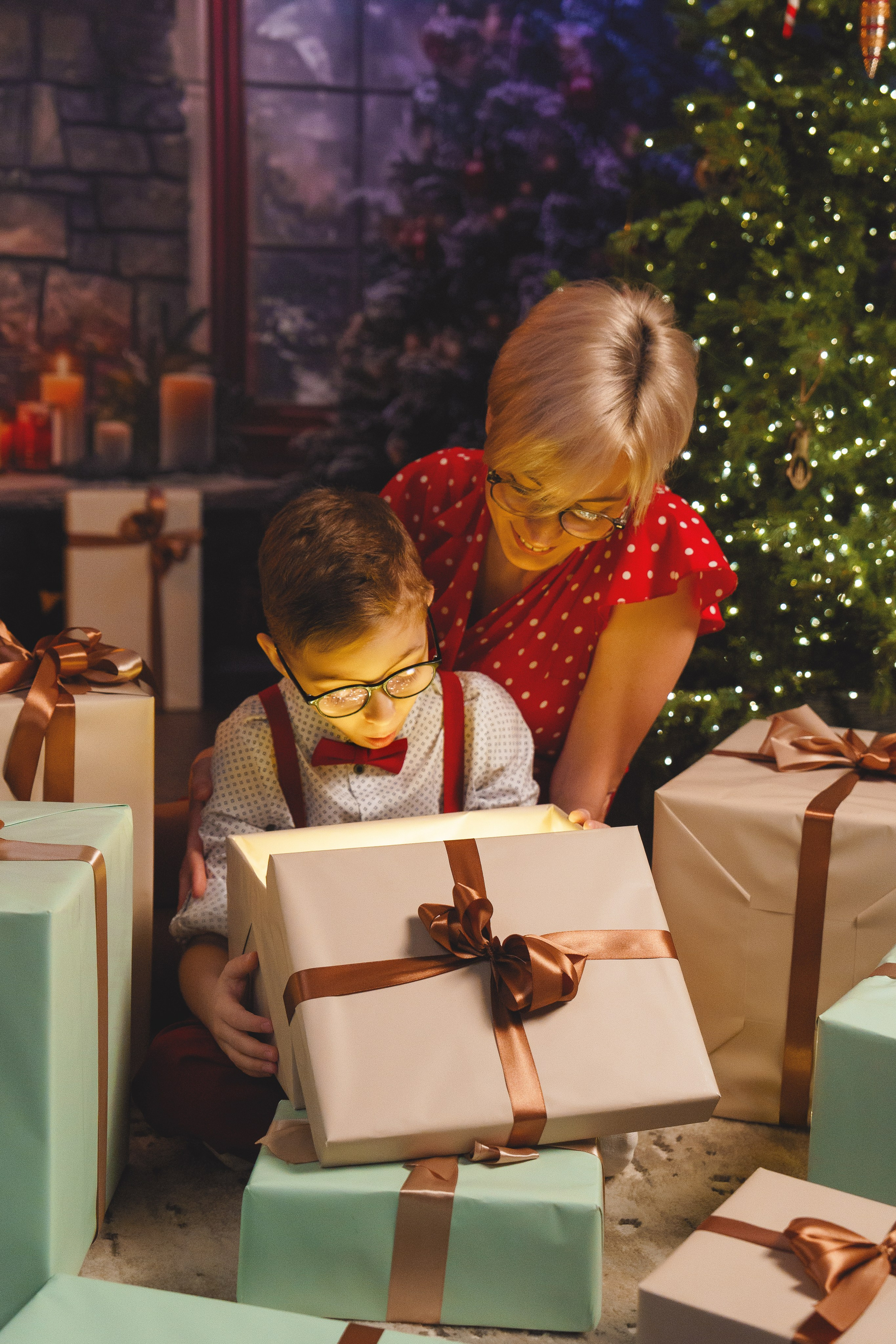 Новый год у нас в студии. Фотомастерская Воробьевых