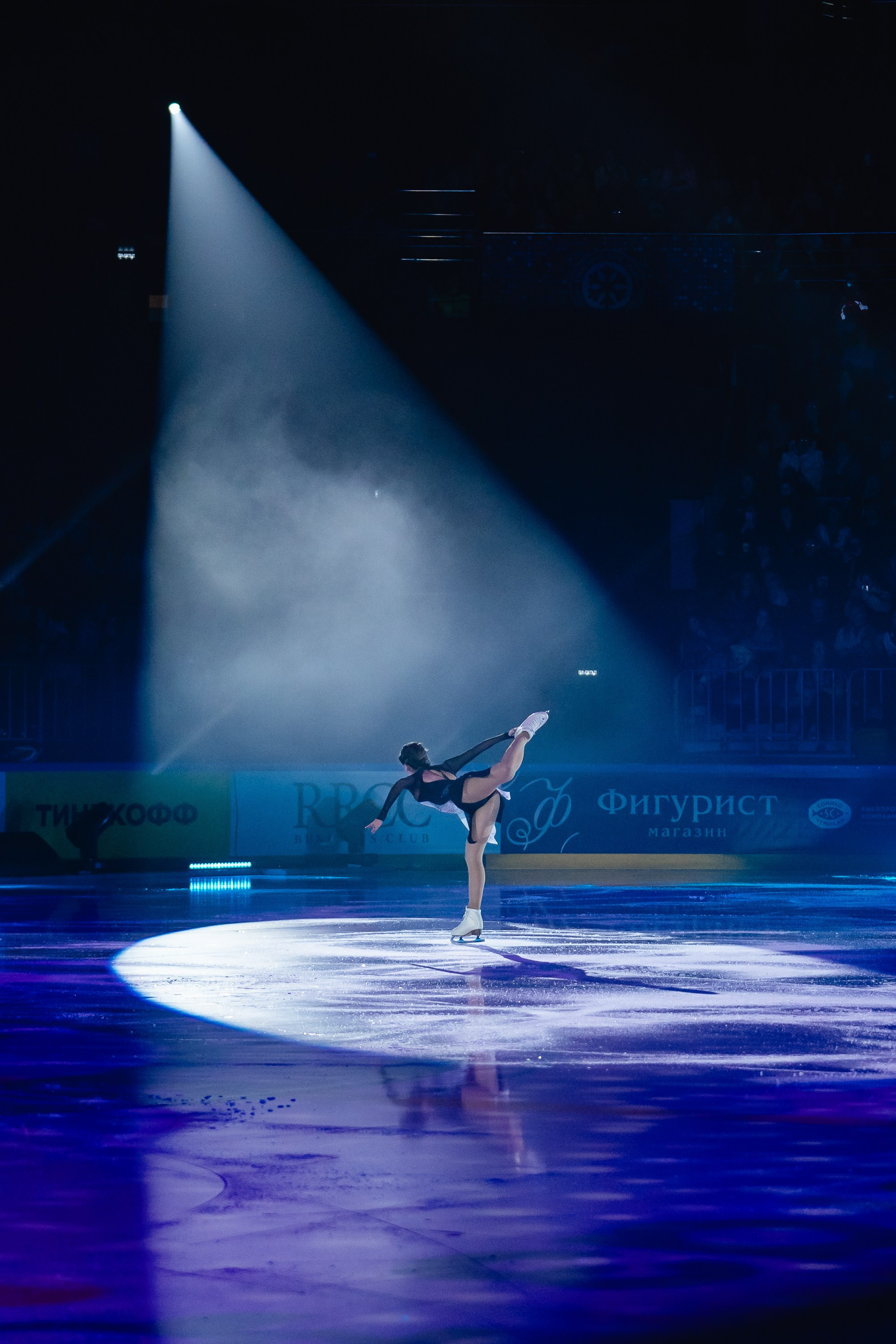 Шоу «Чемпионы на льду» в Новосибирске. Воробьева Ксения — Спортивный и танцевальный фотограф Новосибирск