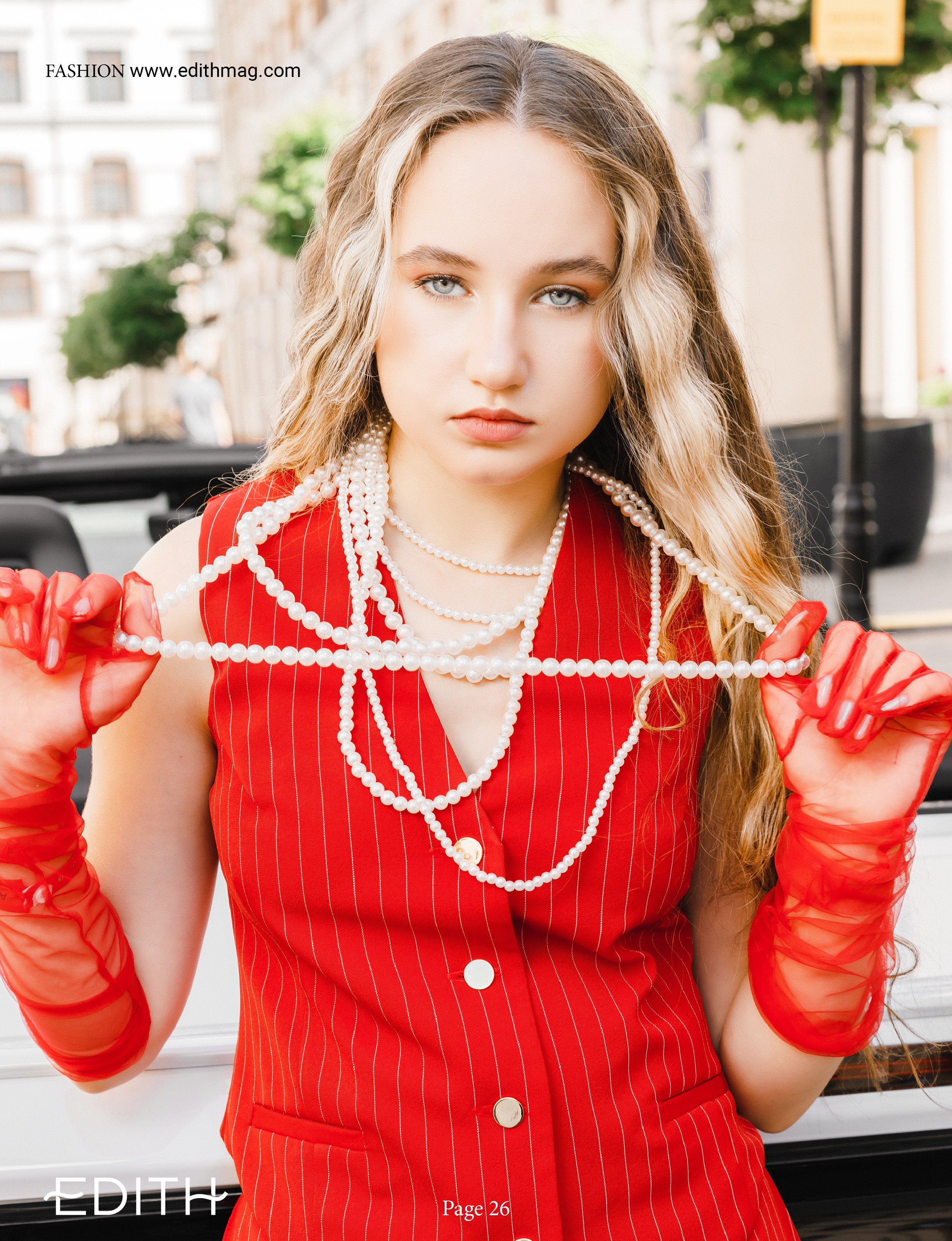 фэн фото в красном