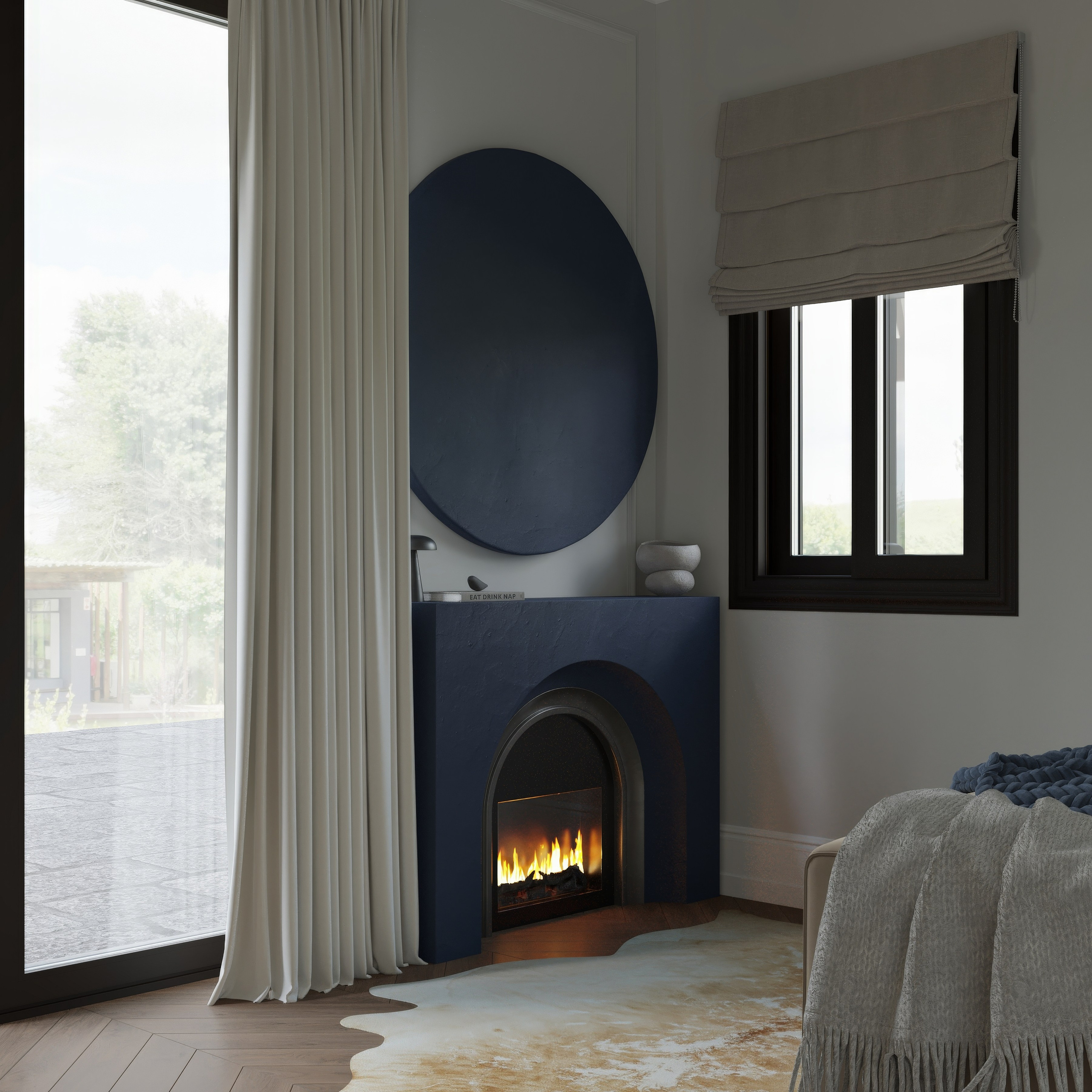 Интерьер кипр, дизайн частного дома, визуализация интерьера, 3D визуализация, уютный интерьер, современная классика, тёплая палитра. 3Д Визуализация Интерьера и Архитектуры