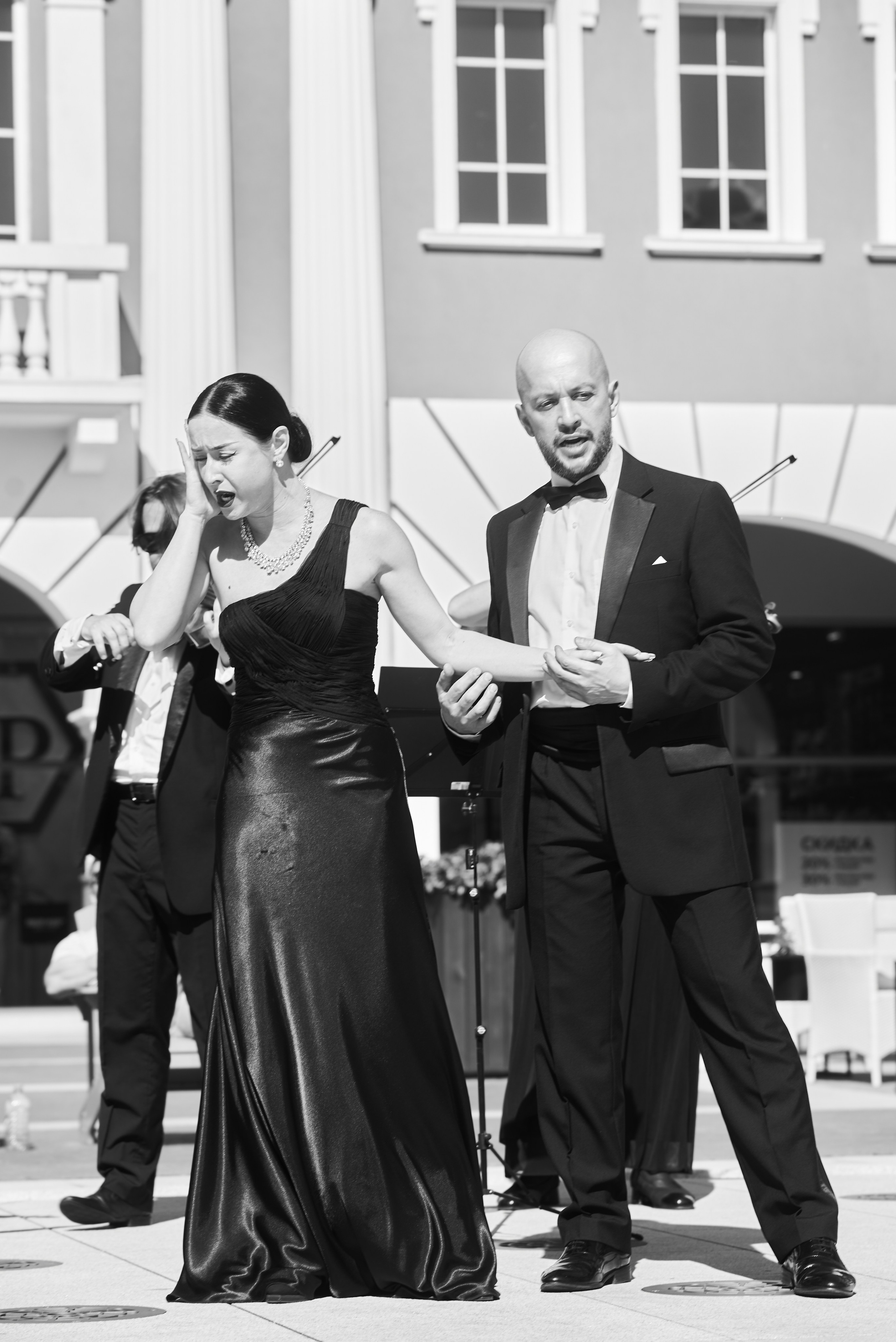 Сопрано Ирина Мулярчик в совместном концерте со струнным ансамблем Corelli String Group. Санкт-Петербург