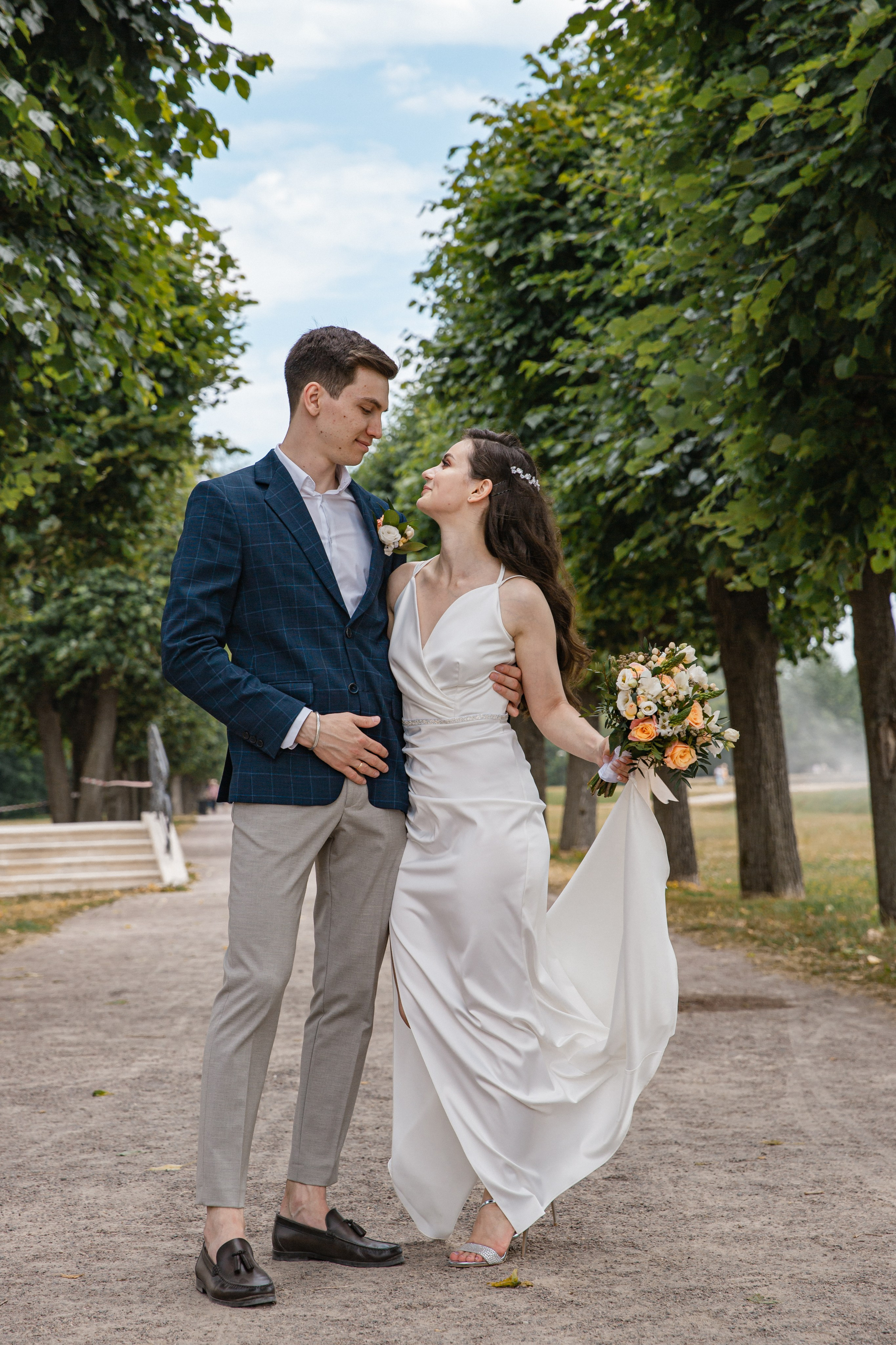 Свадебная фотосессия в Кусково. Фотограф и видеограф Анна Домашенко