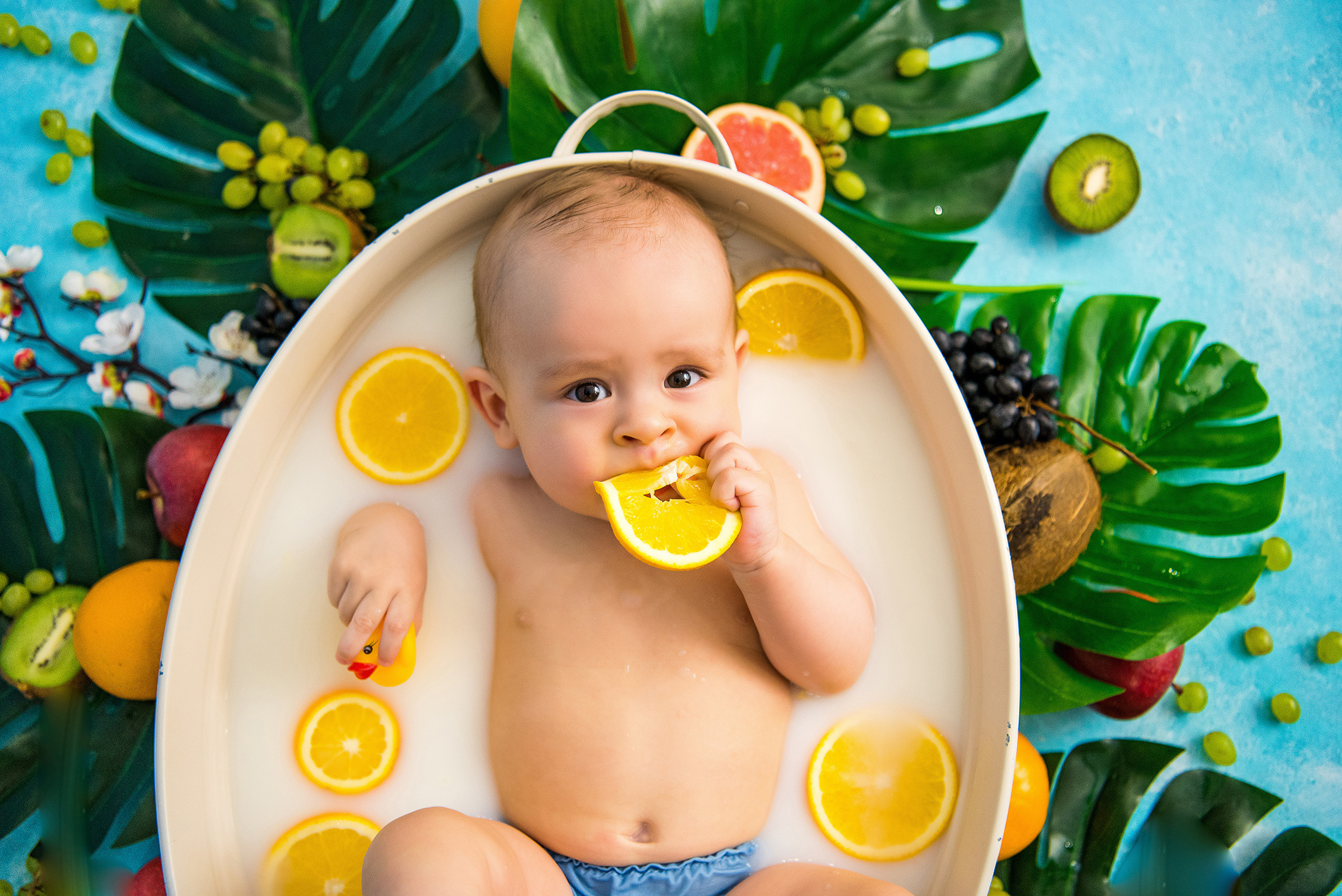 Детские ванночки. Фотограф в Нефтеюганске Мила Аксёнкина