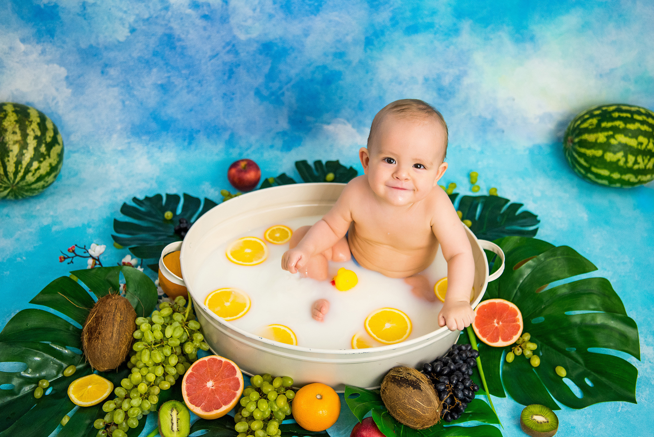 Детские ванночки. Фотограф в Нефтеюганске Мила Аксёнкина