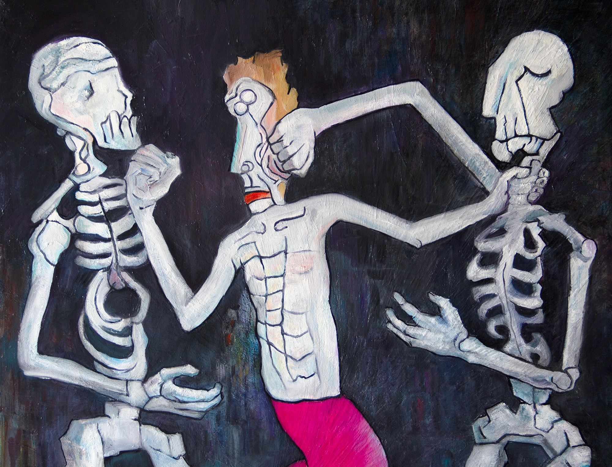 “CONFLICT”. The artist — Fluctuations. I am conducting a study of the artistic evolution of art, which leads to the emergence of historical perspective