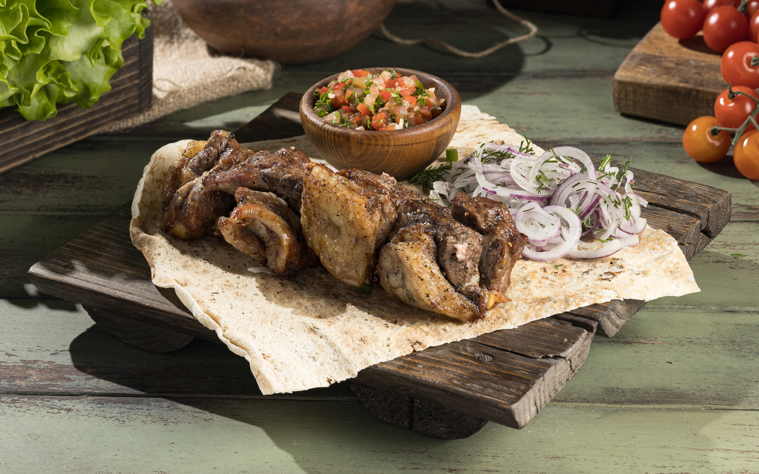 Съемка блюд шашлыка. Фуд и предметный фотограф Гришина Ольга