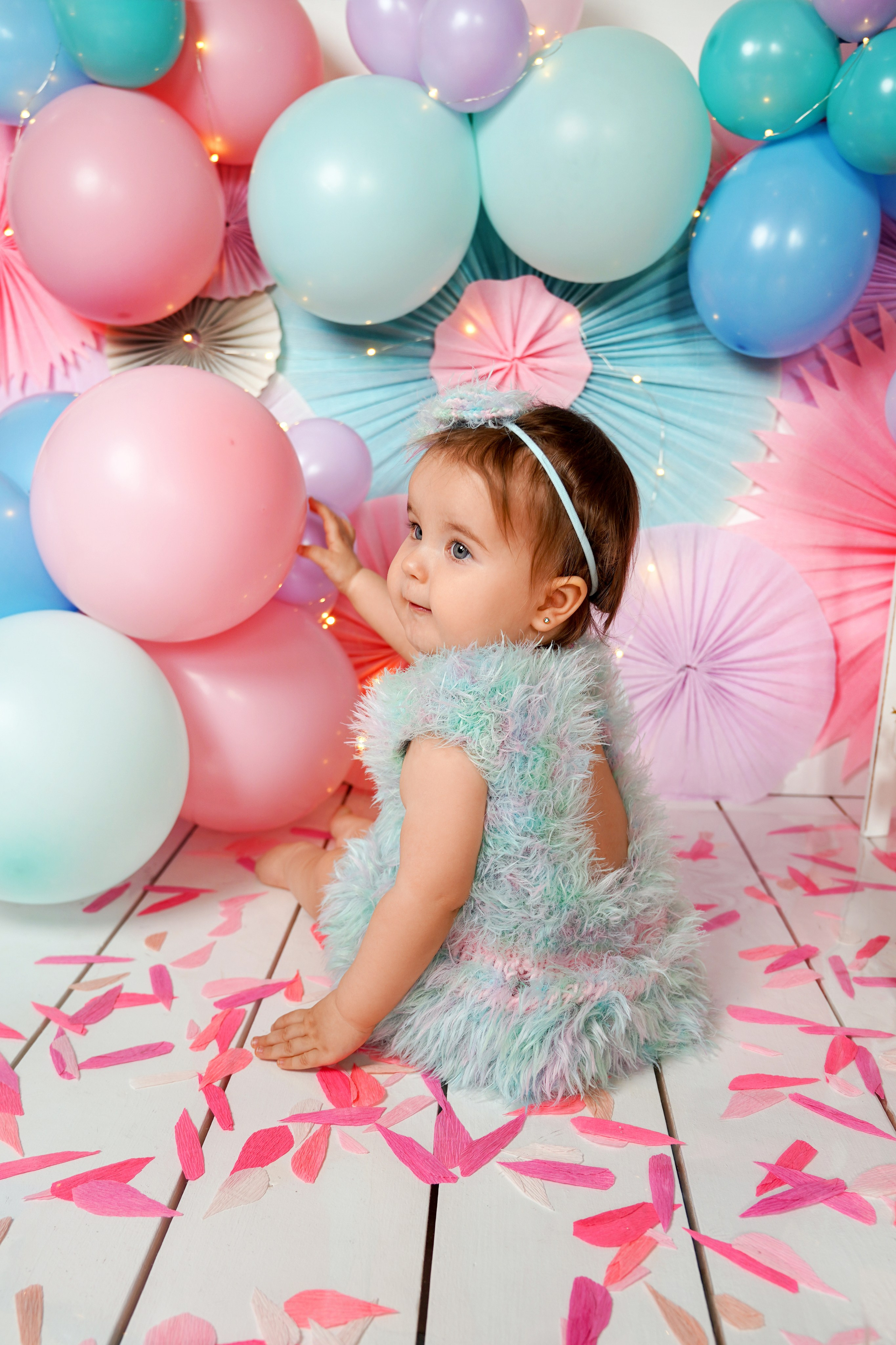 Фотосессия ГОДОВАСИЕ. Фотограф новорожденных, детей до года и беременных в Симферополе