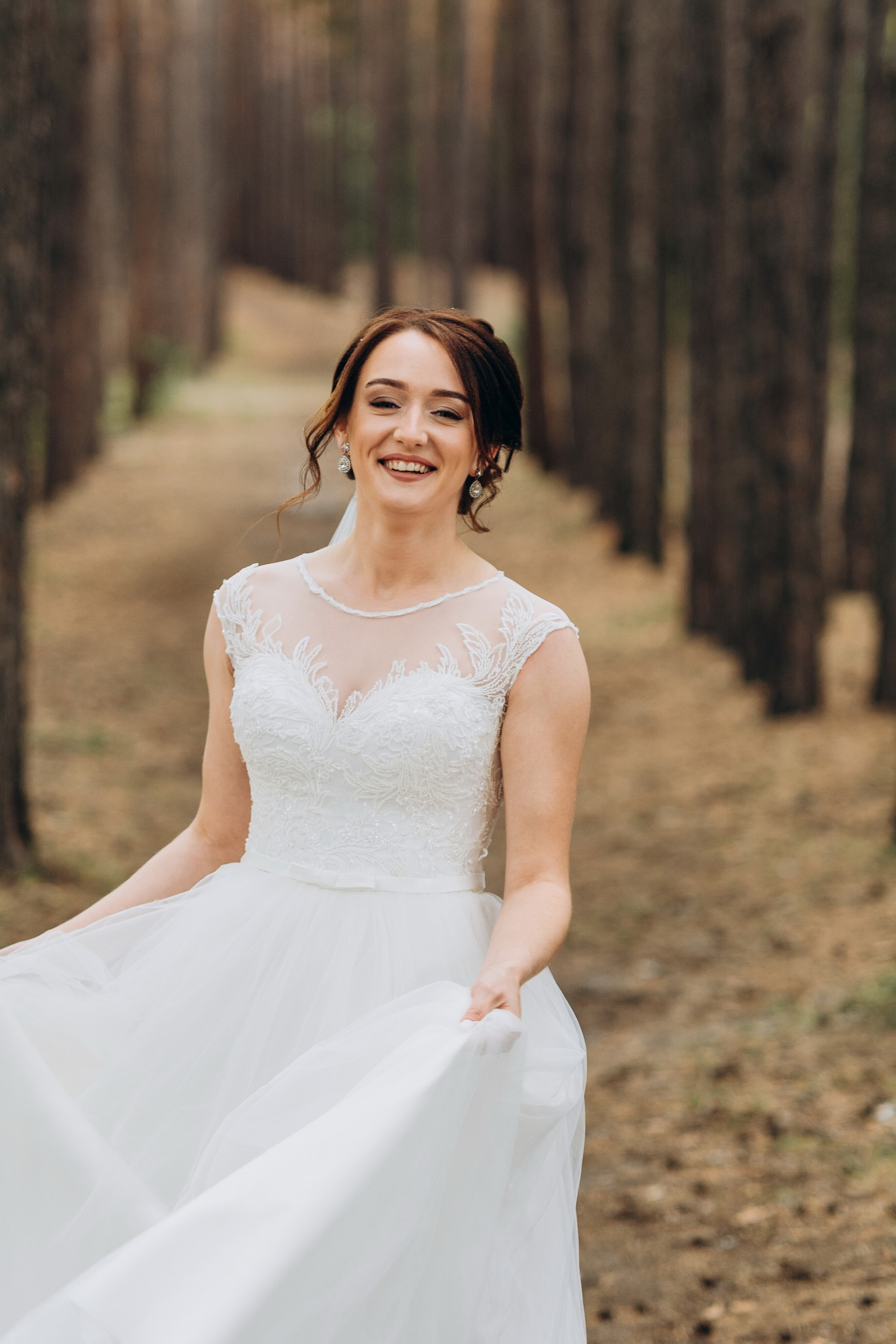 Фотосессия в сосновом бору