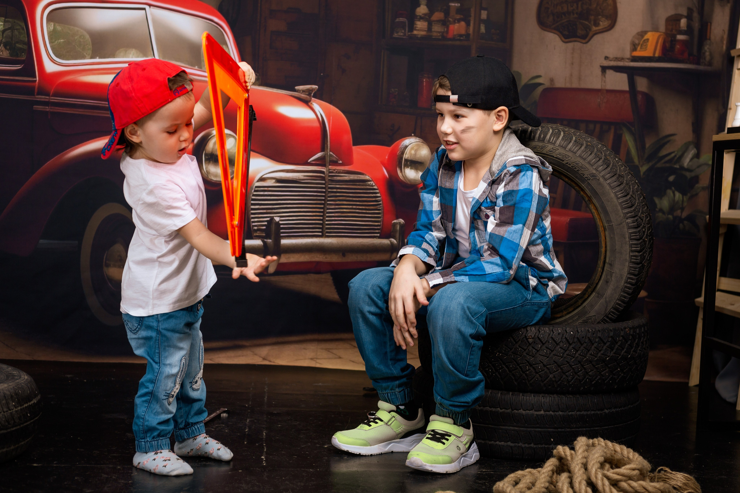 фотосъемка в гараже