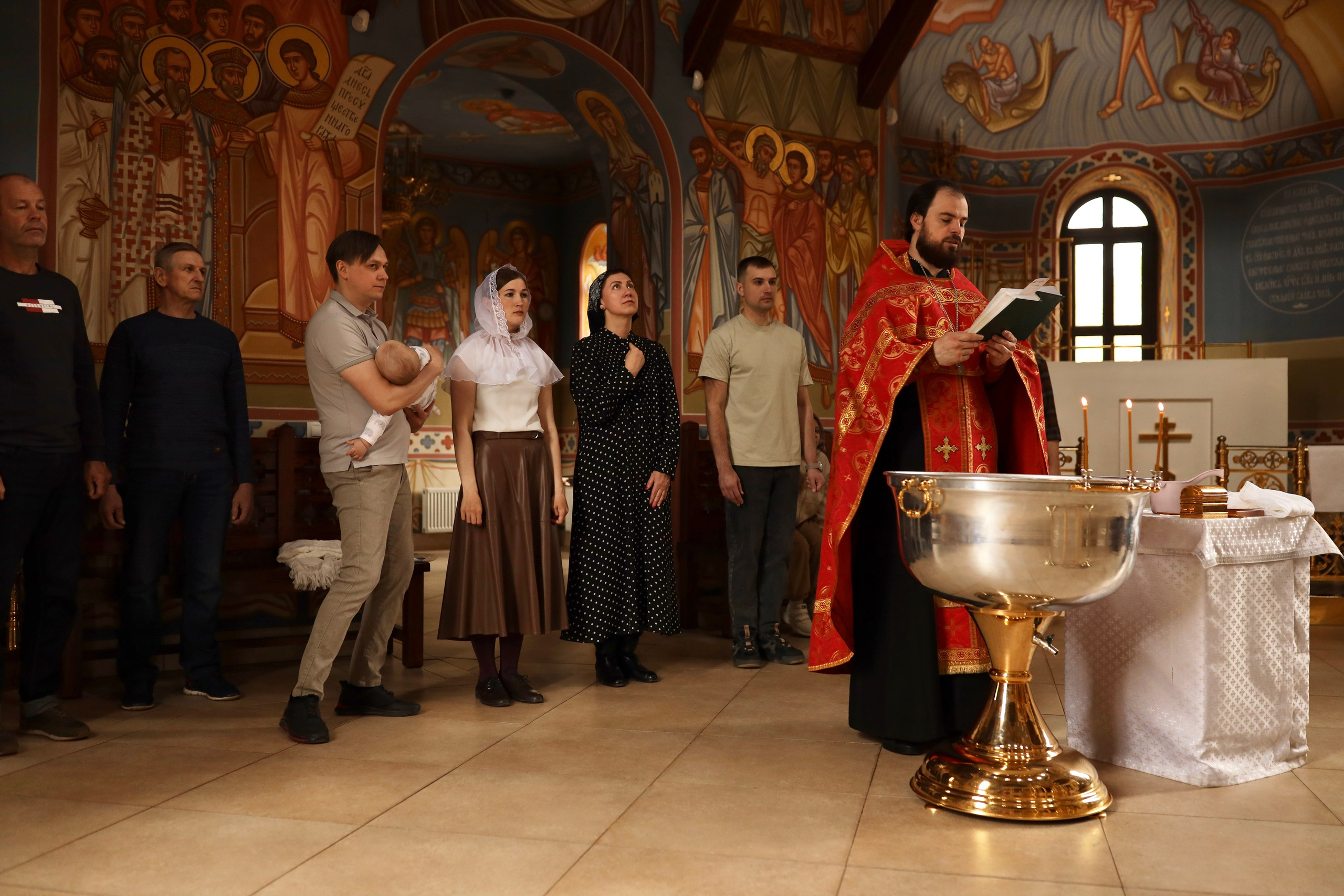 Крещение Марк. Детский и семейный фотограф Ирина Галкина, город Иваново