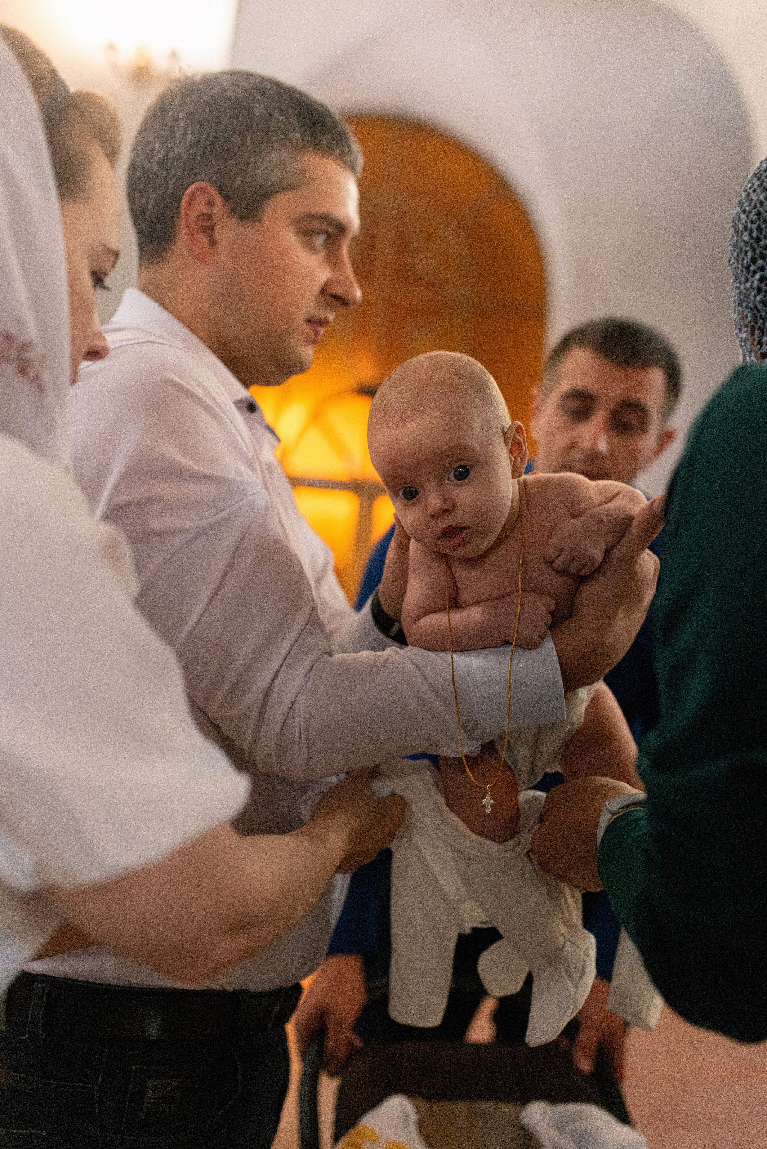 Крещение Алины. Дмитрий Шульгин, портретный фотограф в Воронеже
