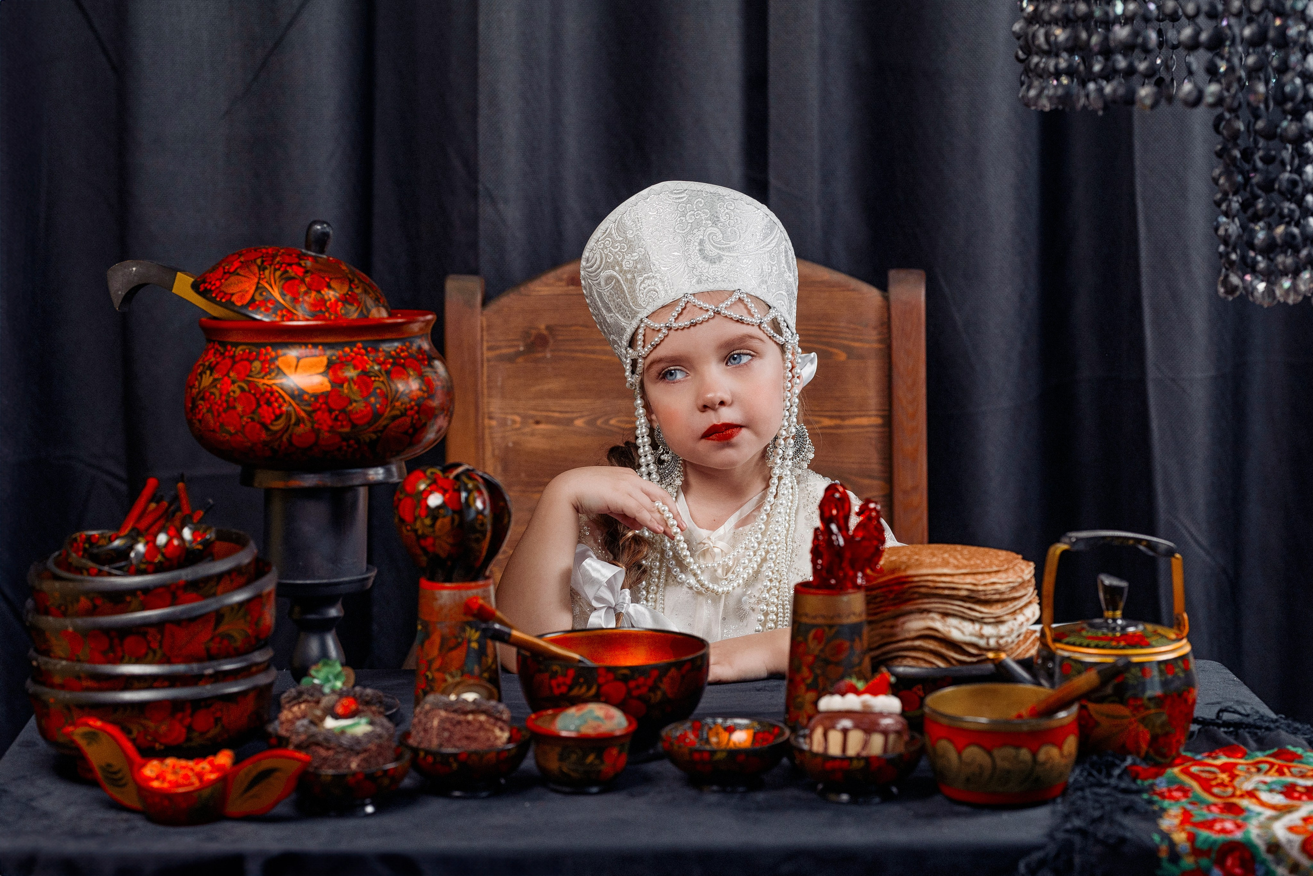 Фотопроект «Масленица». Детский студийный фотограф Сочи