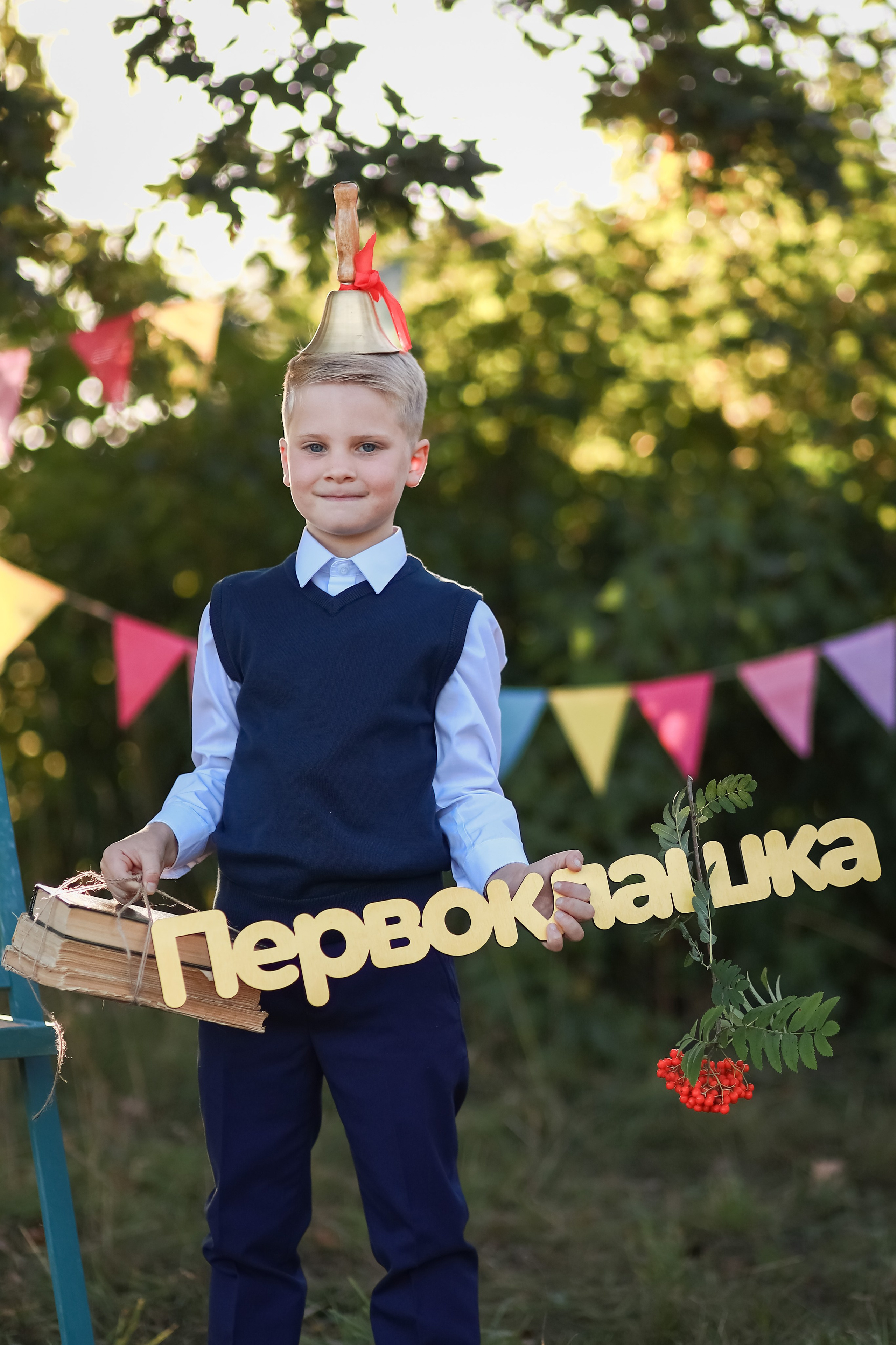 Школьная фотосессия в Петергофе