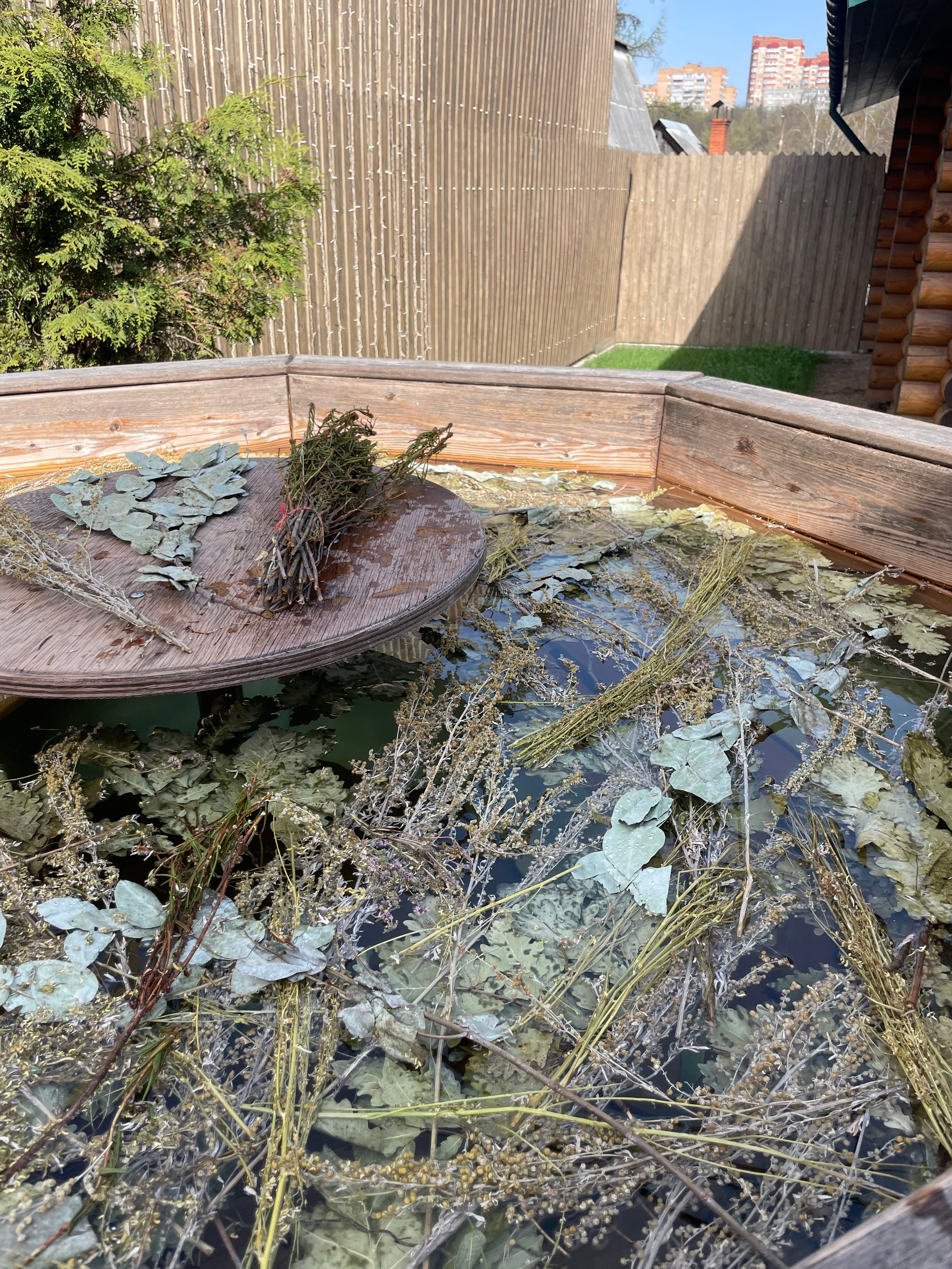 Чан на дровах. Банный комплекс в Подольске