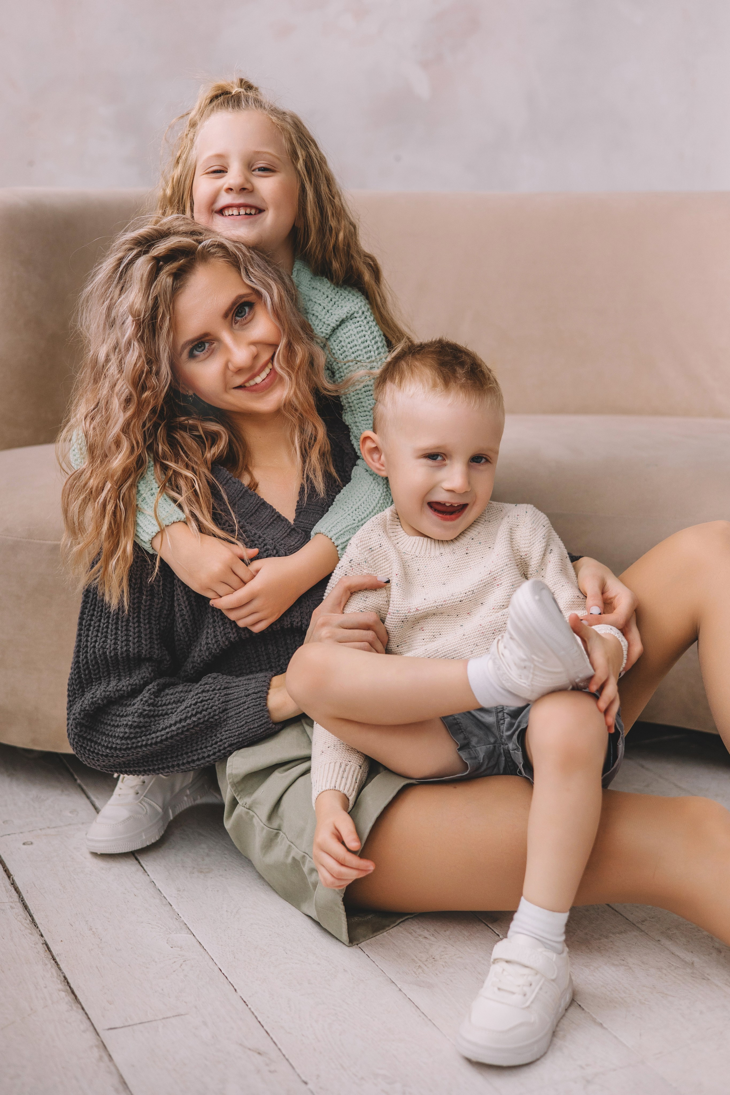 Семейная съёмка в студии