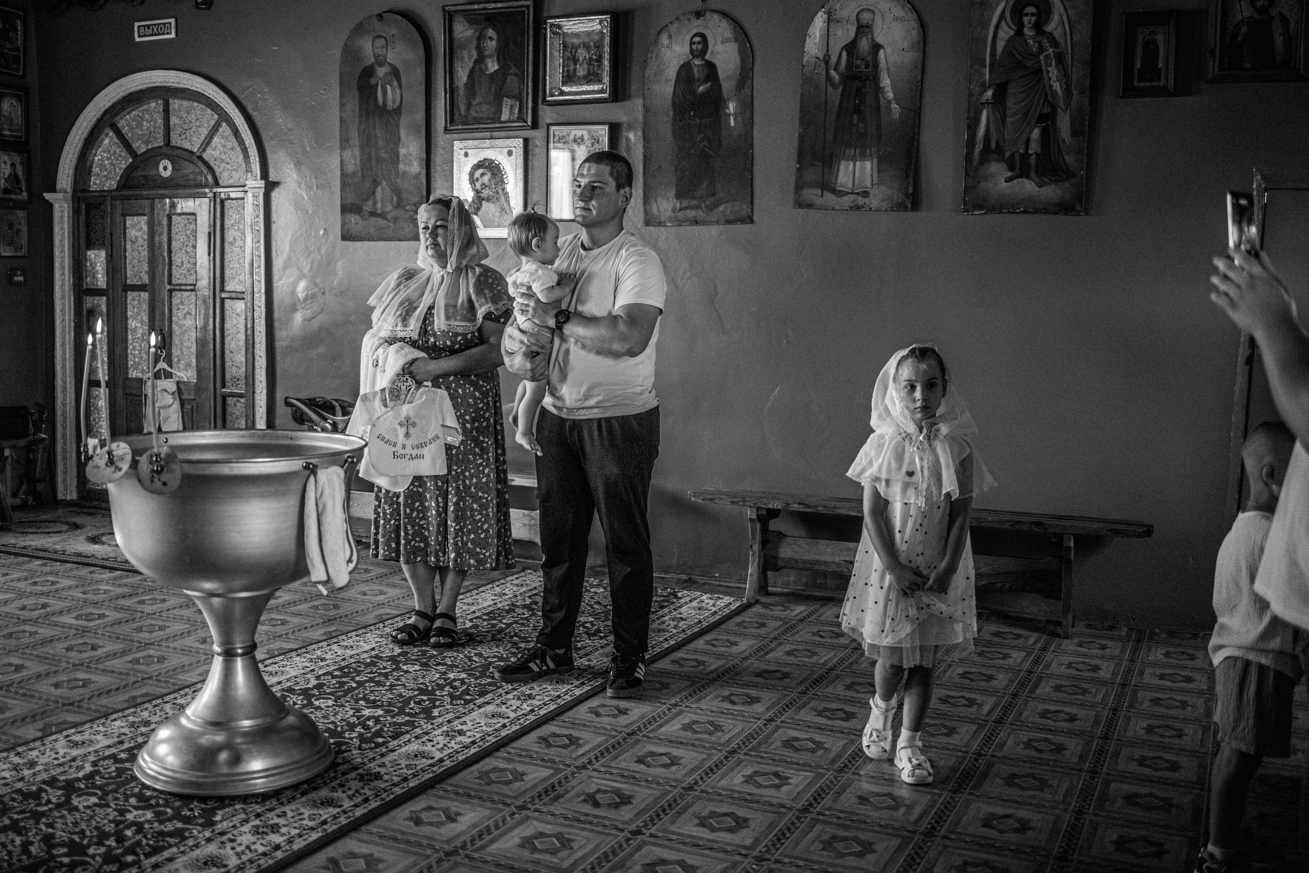 Фотосессия Крещения в Абинском районе