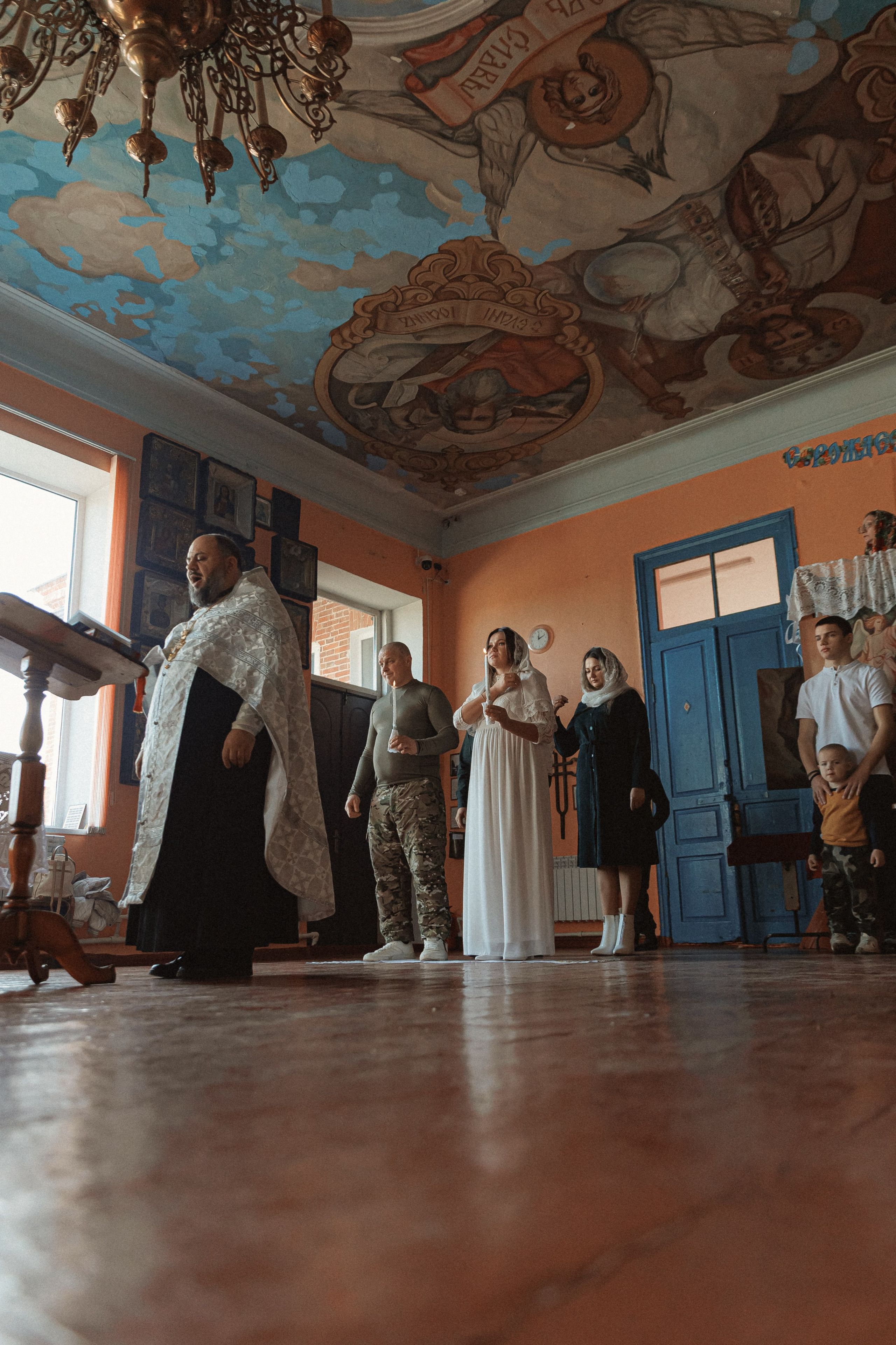 Фотосессия Крещения в Абинском районе