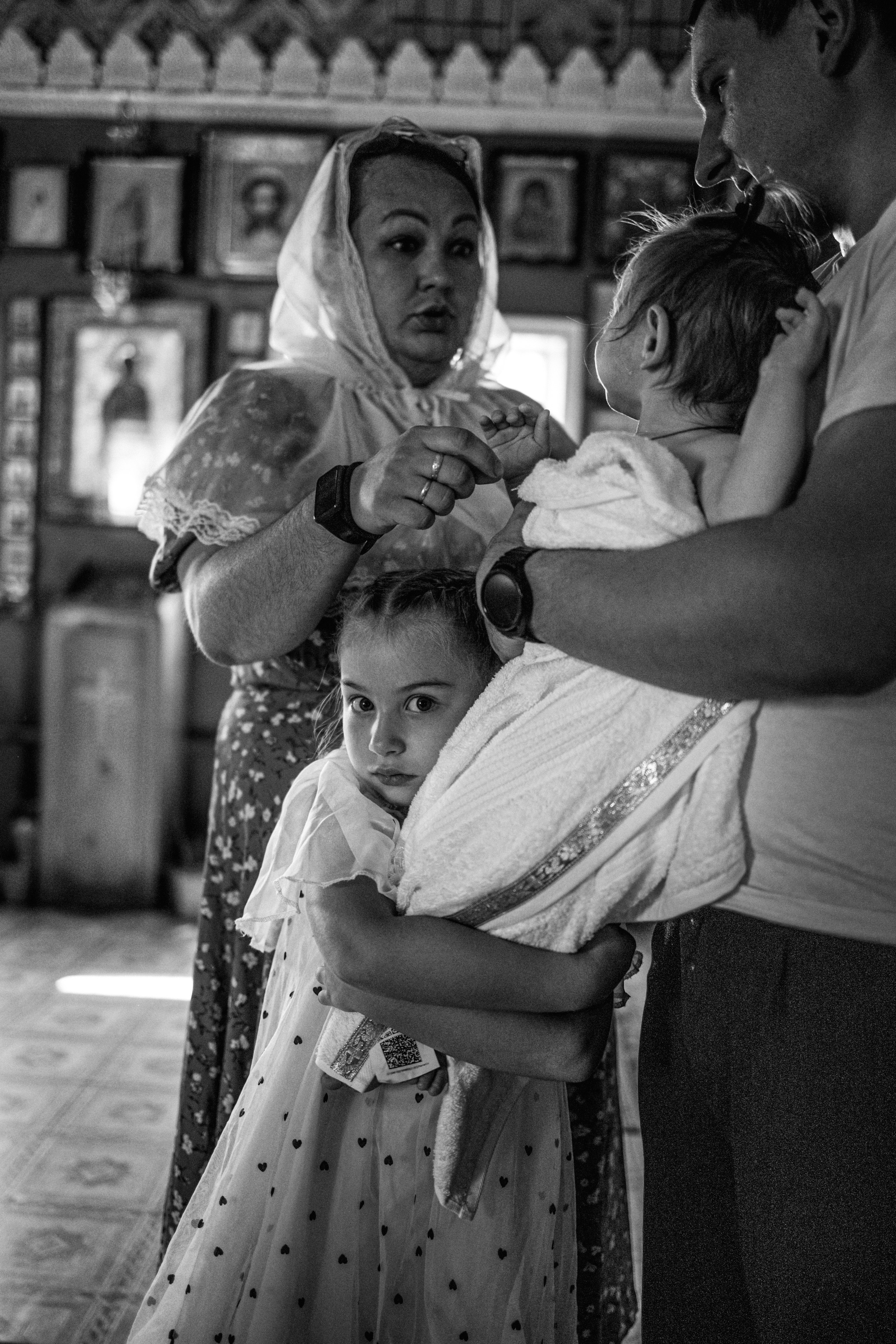 Фотосессия Крещения в Абинском районе