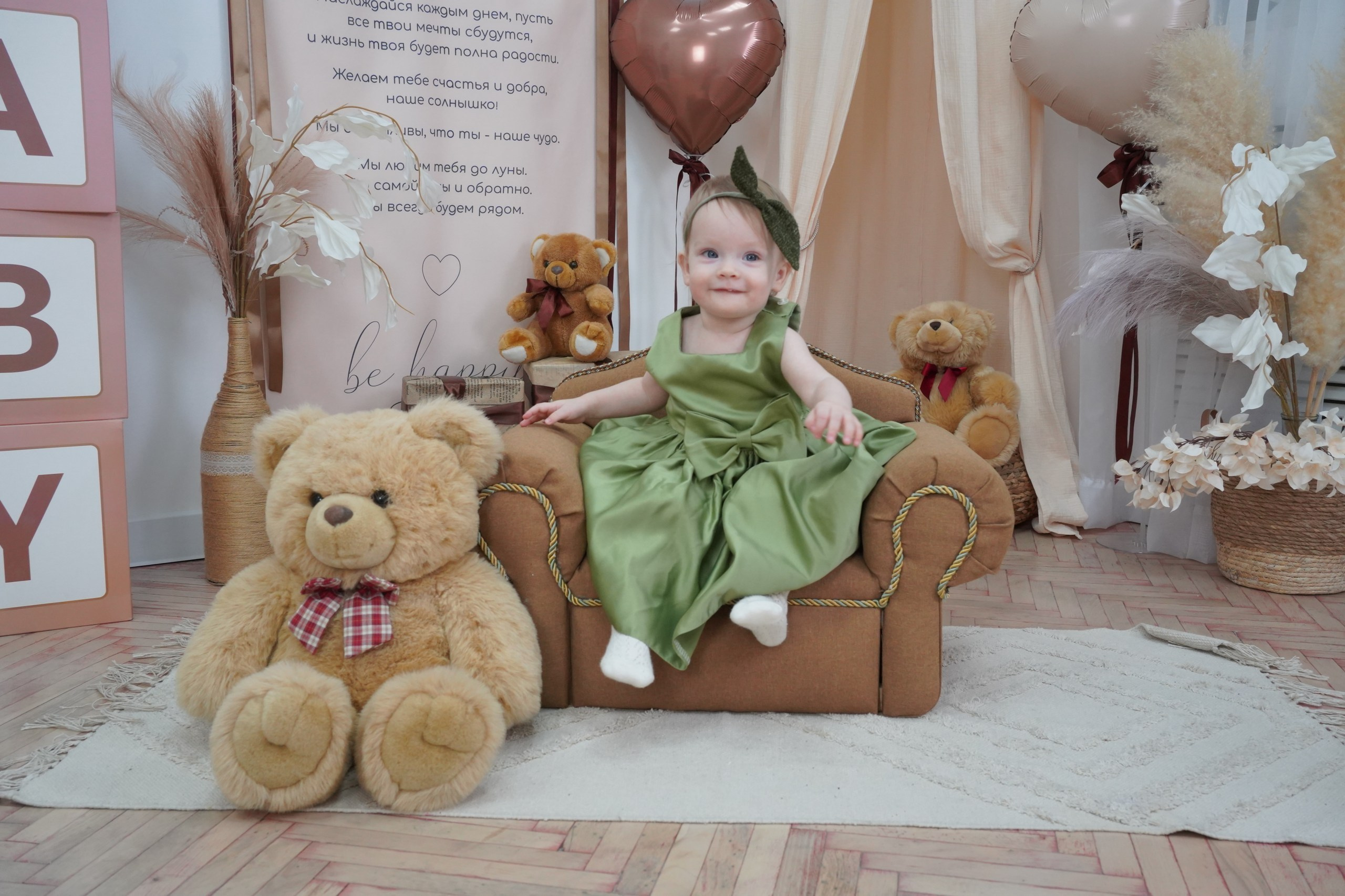 Фотоссесия на Годик для Девочки. Детская Фотостудия ГОДОВАСИКИ в Санкт-Петербурге фотосесия на годик