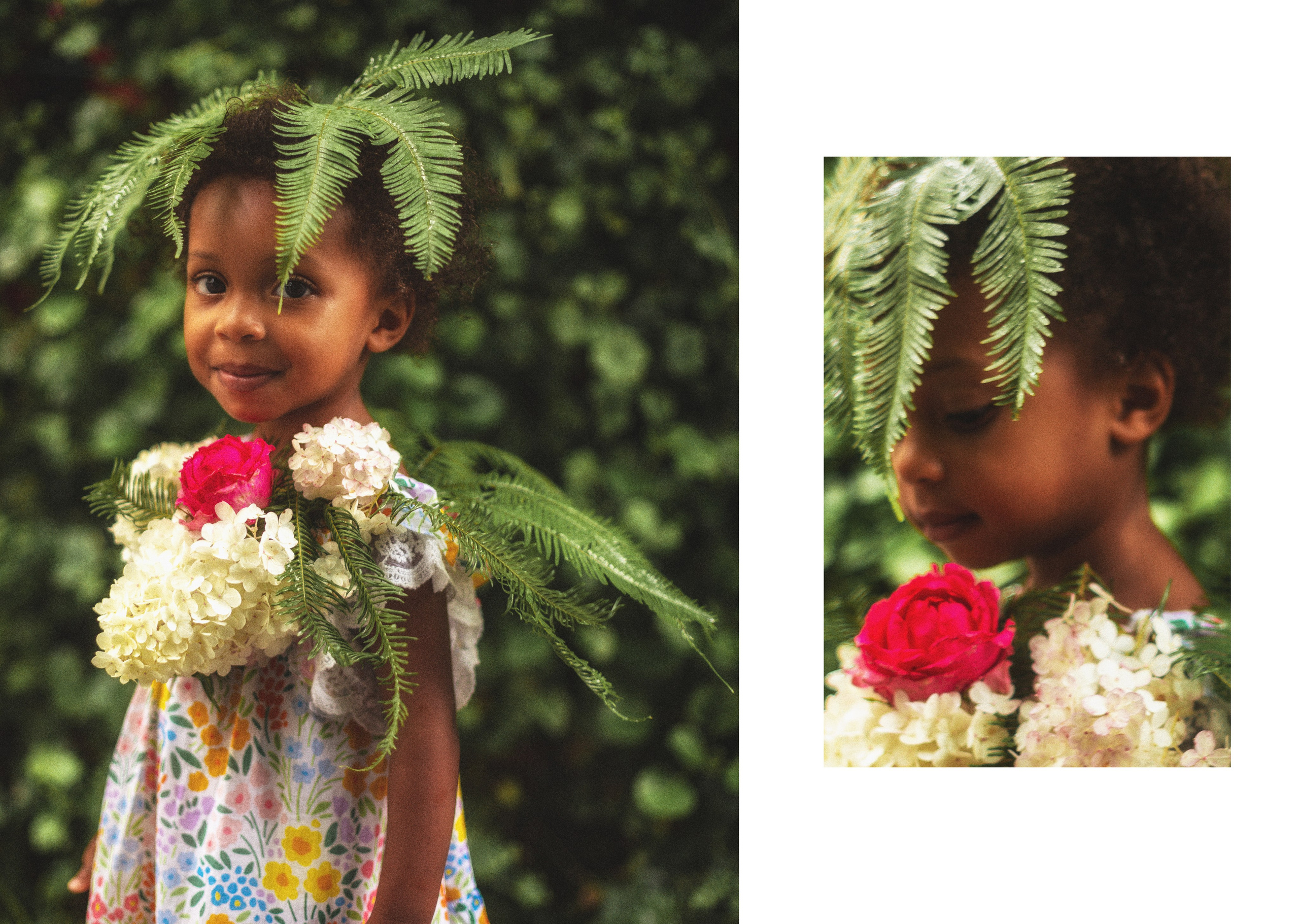 Дети&Цветы. Мая и Мелания. Фотограф детей и подростков в Москве Таня Королева