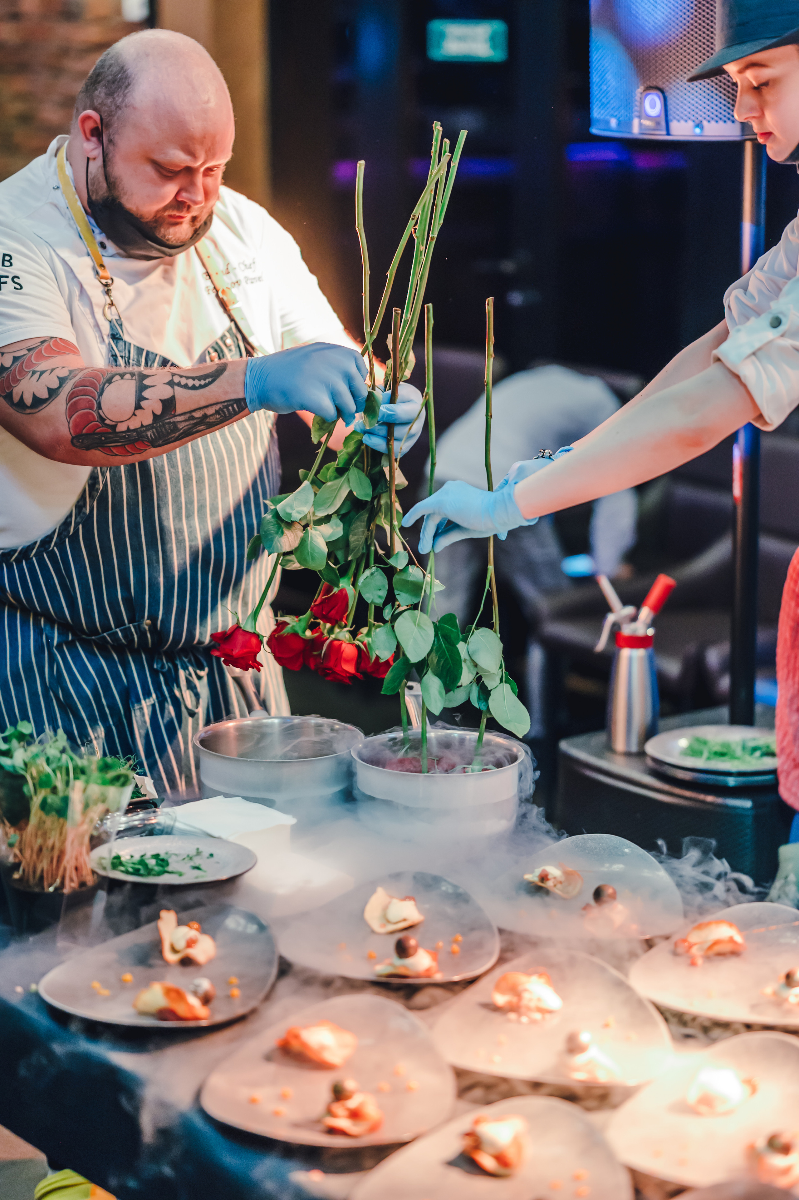 Гастроужин от шеф-повара Павла Федотова и Юлии КириченкоАнонс съемки. Коммерческий фотограф в Москве Билуши Василиса