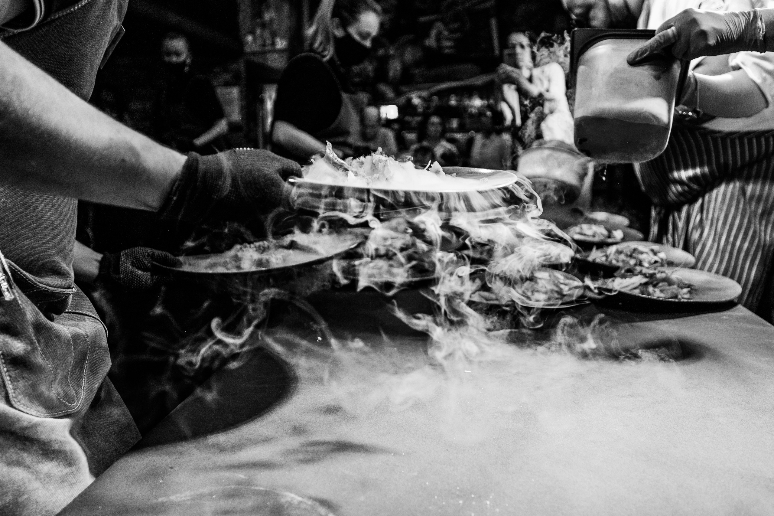 Гастроужин от шеф-повара Павла Федотова и Юлии КириченкоАнонс съемки. Коммерческий фотограф в Москве Билуши Василиса