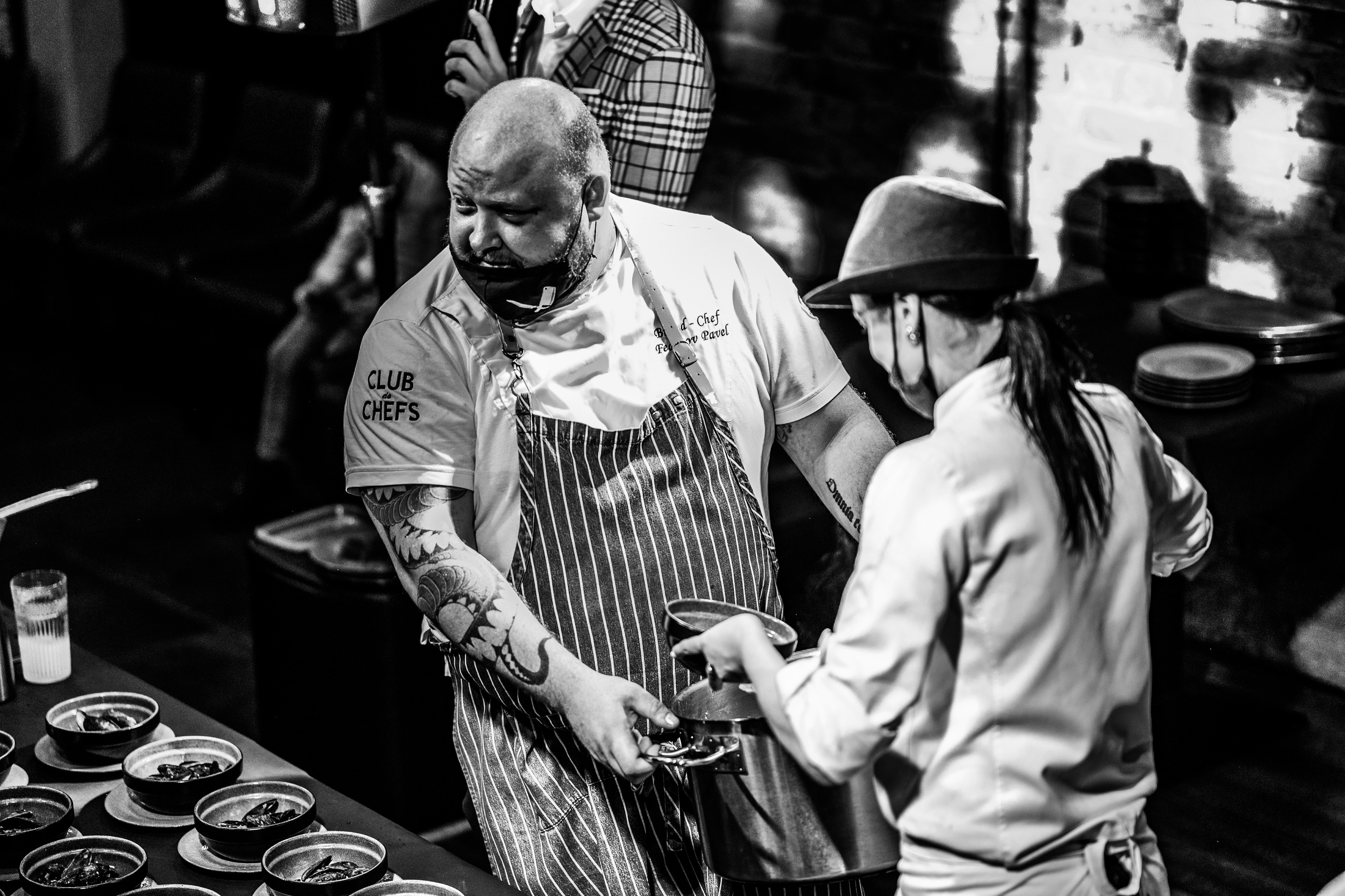 Гастроужин от шеф-повара Павла Федотова и Юлии КириченкоАнонс съемки. Коммерческий фотограф в Москве Билуши Василиса