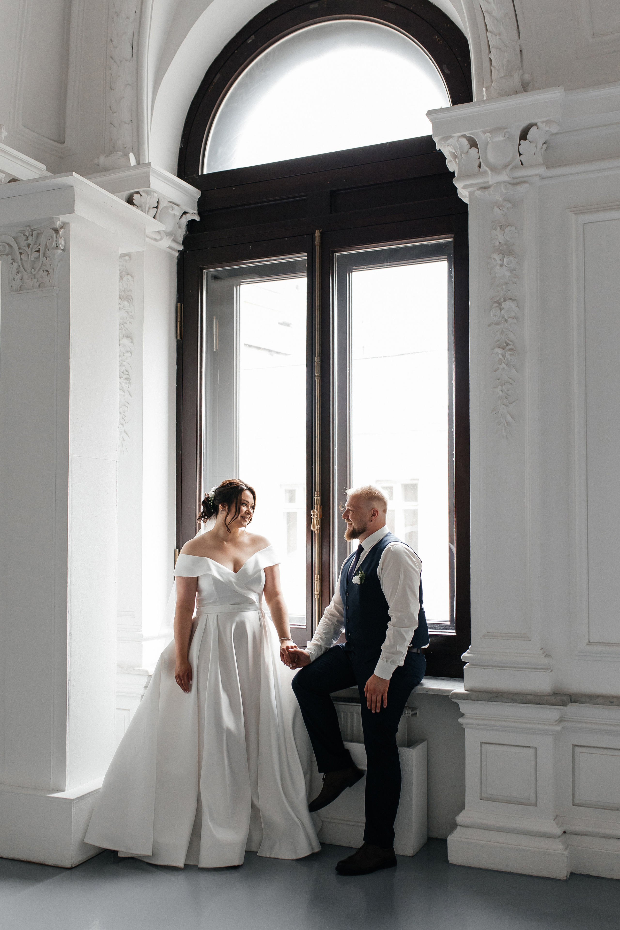 Регистрация брака в Особняке Спиридонова. Свадебный фотограф в Москве Дарья Олендарёва