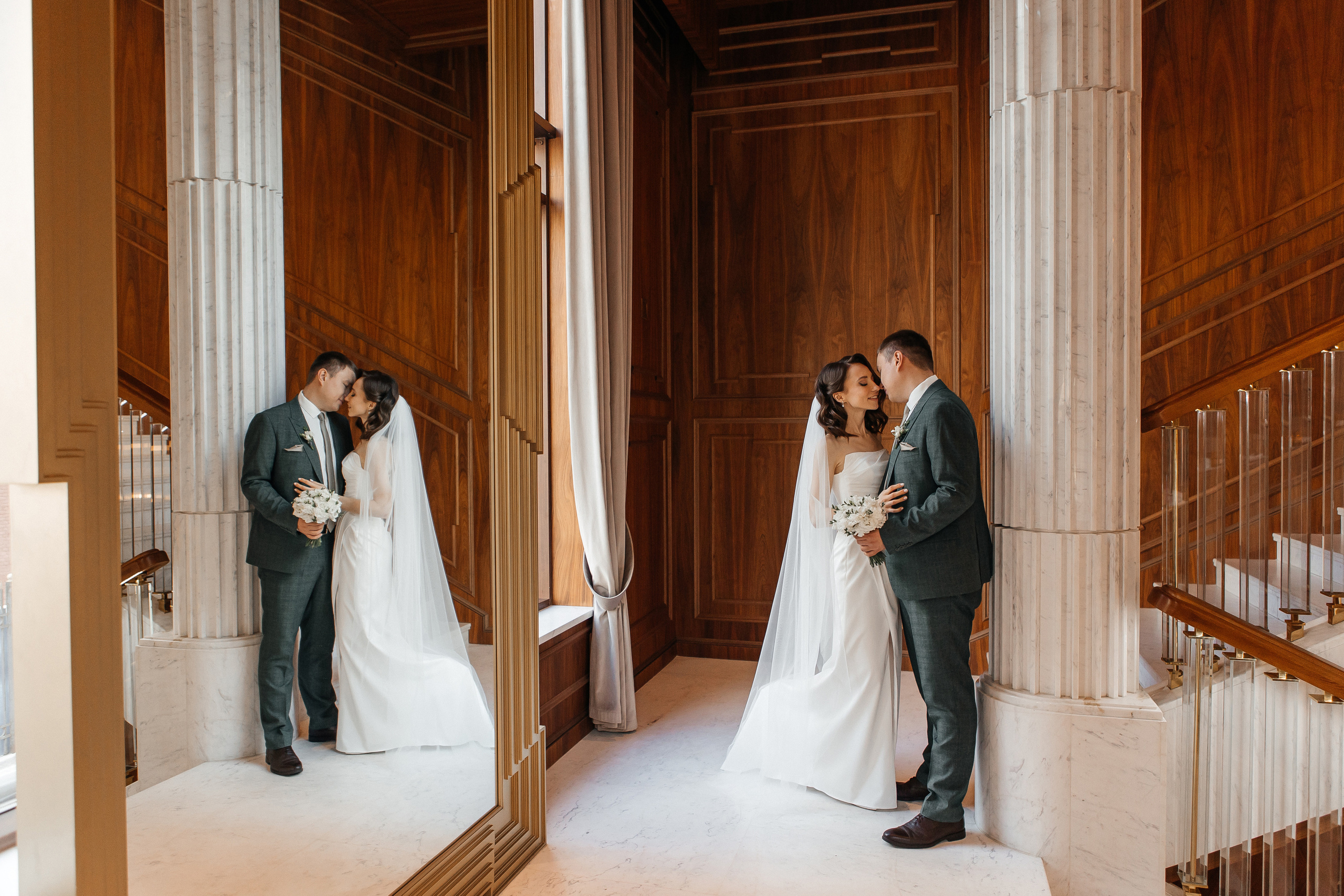 Свадебная фотосессия в отеле Marriott Imperial Plaza