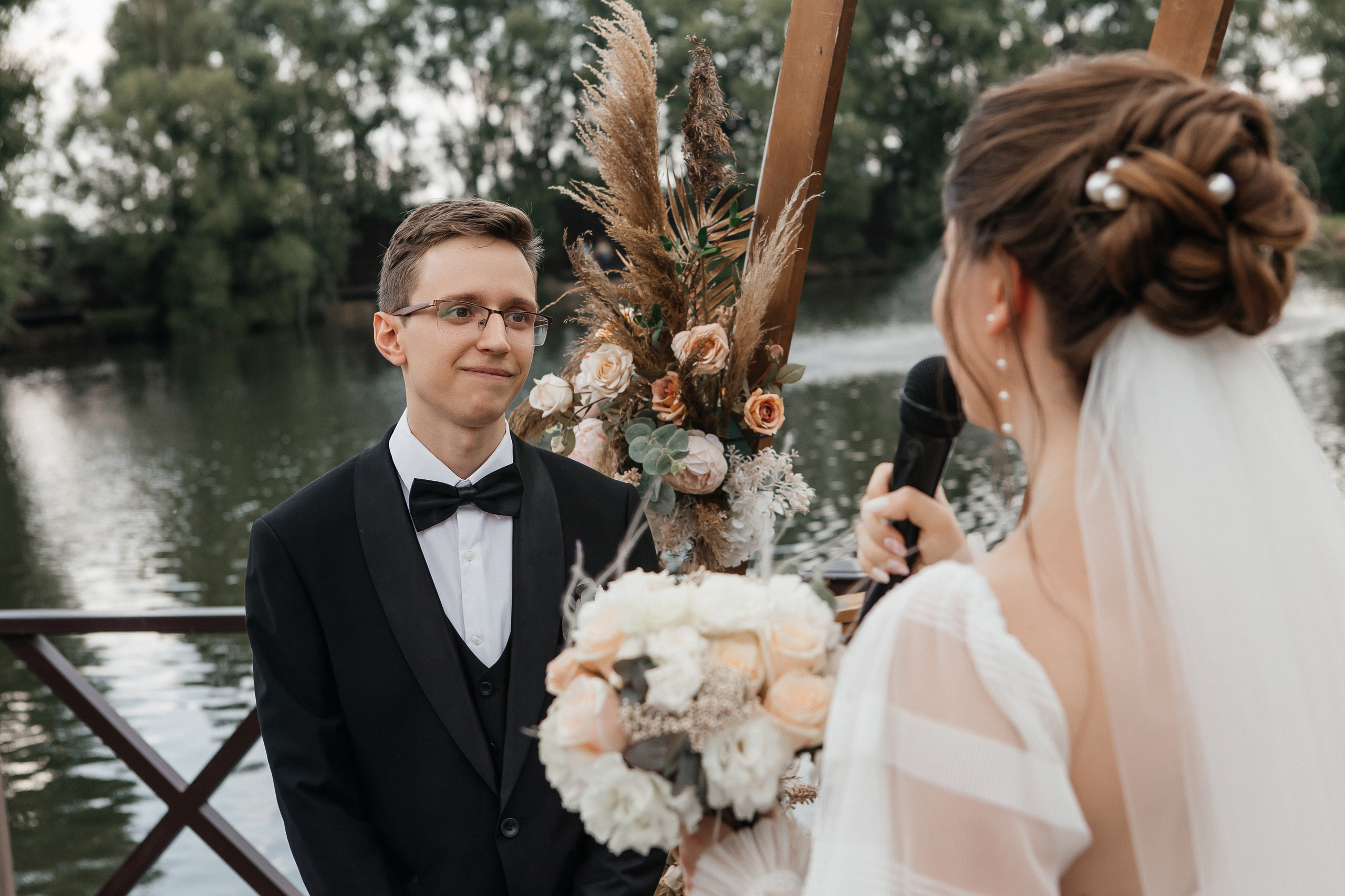 Выездная церемония в Теплица-парк. Свадебный фотограф в Москве Дарья Олендарёва