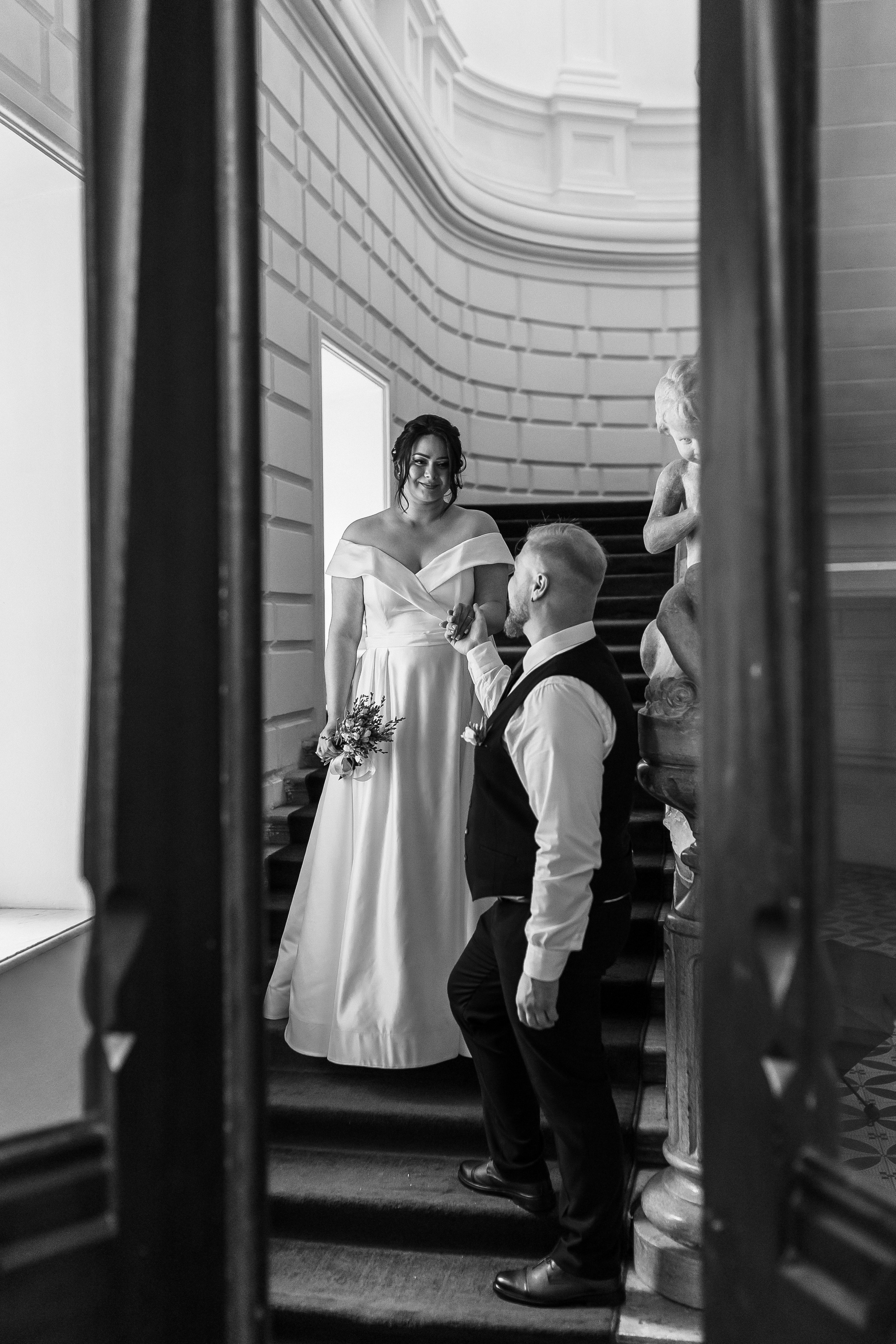 Регистрация брака в Особняке Спиридонова. Свадебный фотограф в Москве Дарья Олендарёва