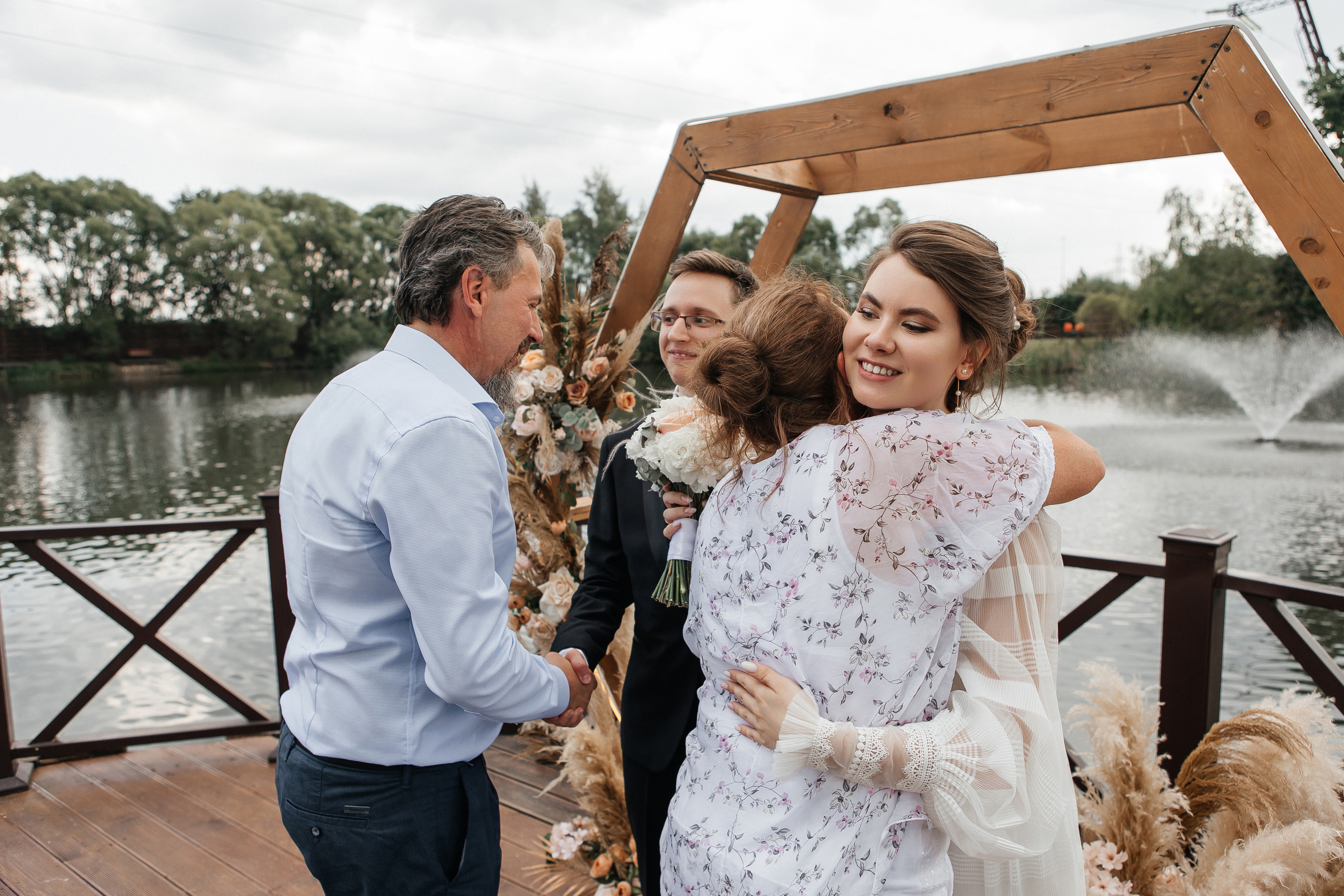 Выездная церемония в Теплица-парк. Свадебный фотограф в Москве Дарья Олендарёва