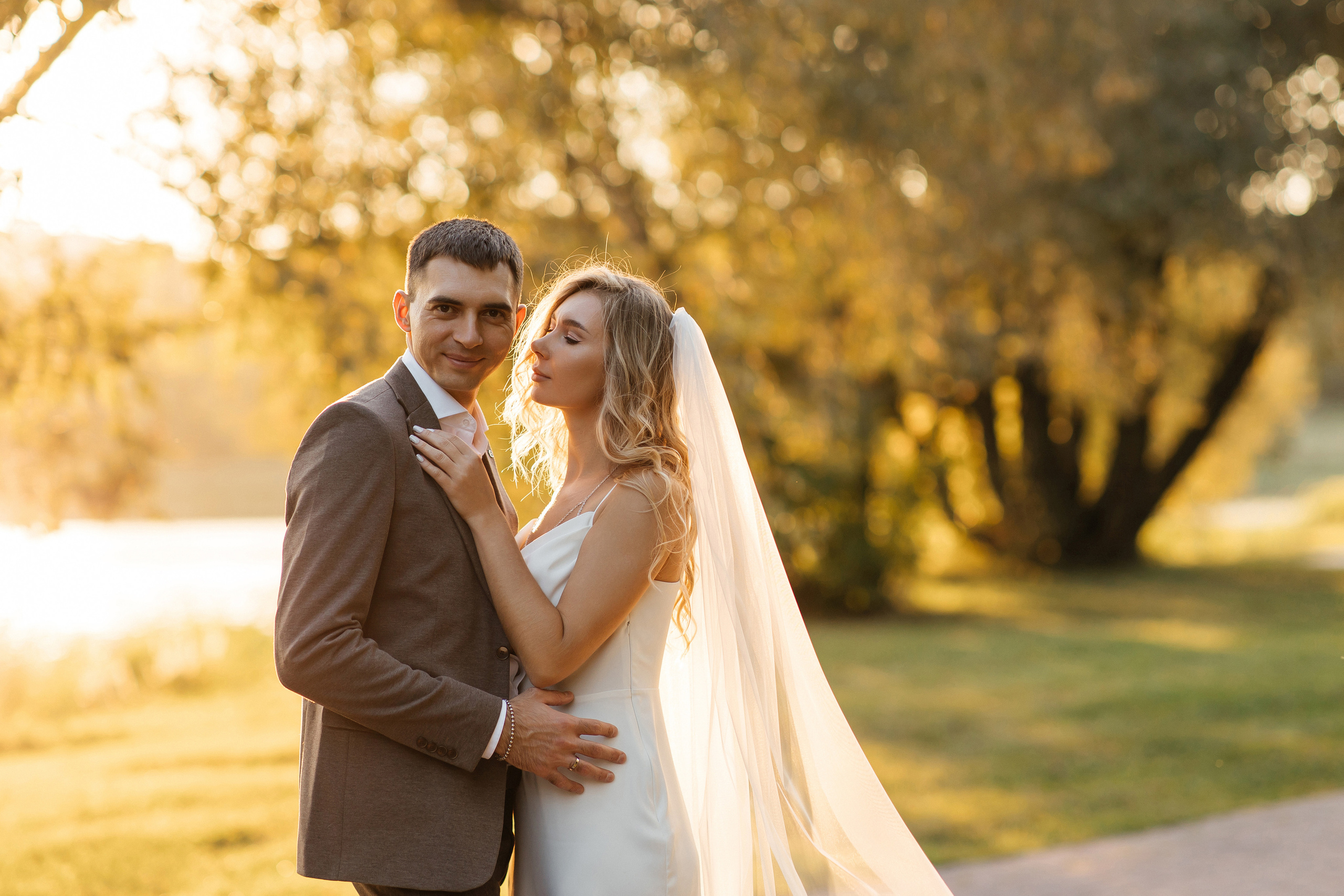 Свадебная фотосессия в парке