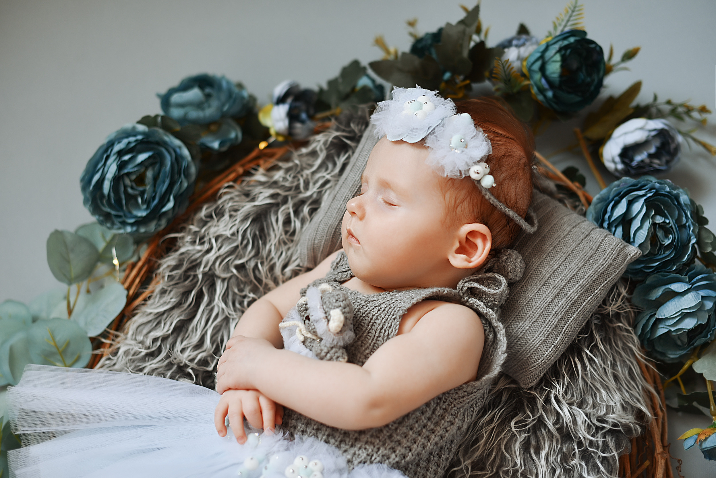 Есения — 3 месяца. Фотограф беременности и новорожденных малышей Анастасия Никитина