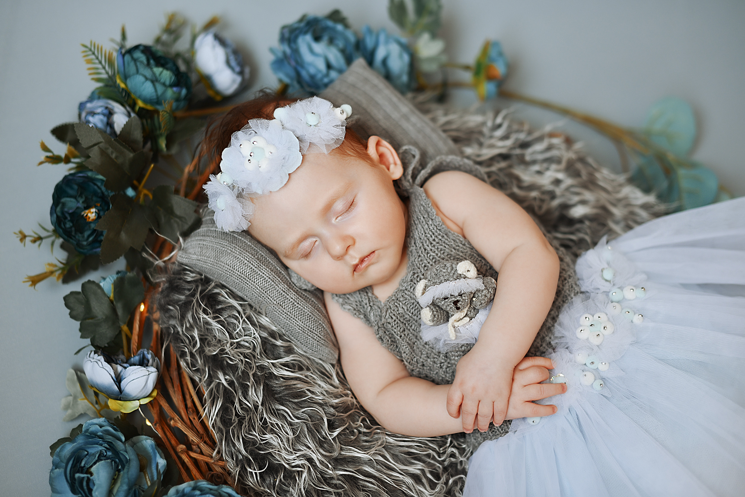 Есения — 3 месяца. Фотограф беременности и новорожденных малышей Анастасия Никитина