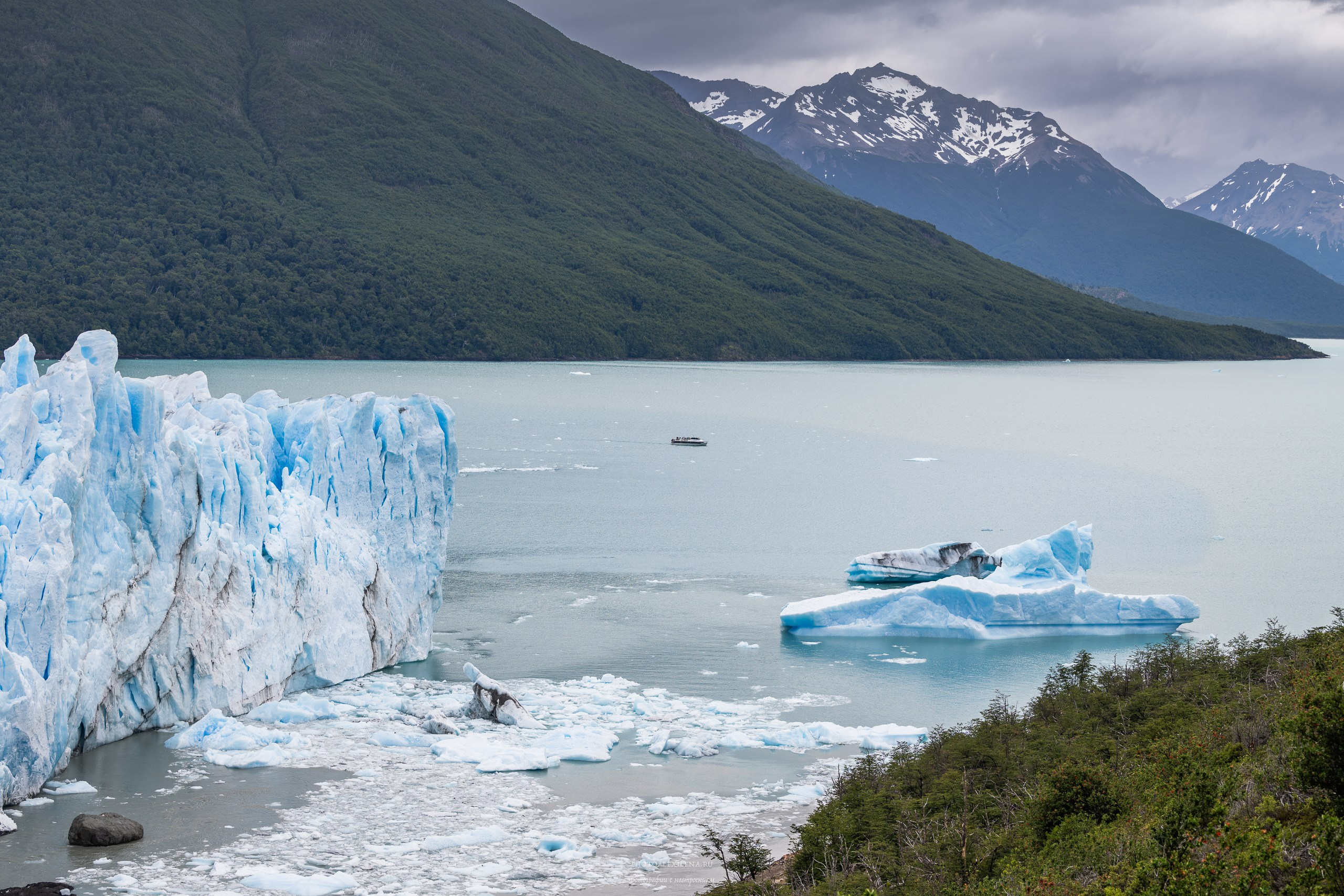 Ледник Перито-Морено, Лагуна Нимез и озеро Архентино. Авторские стильные фотокартины