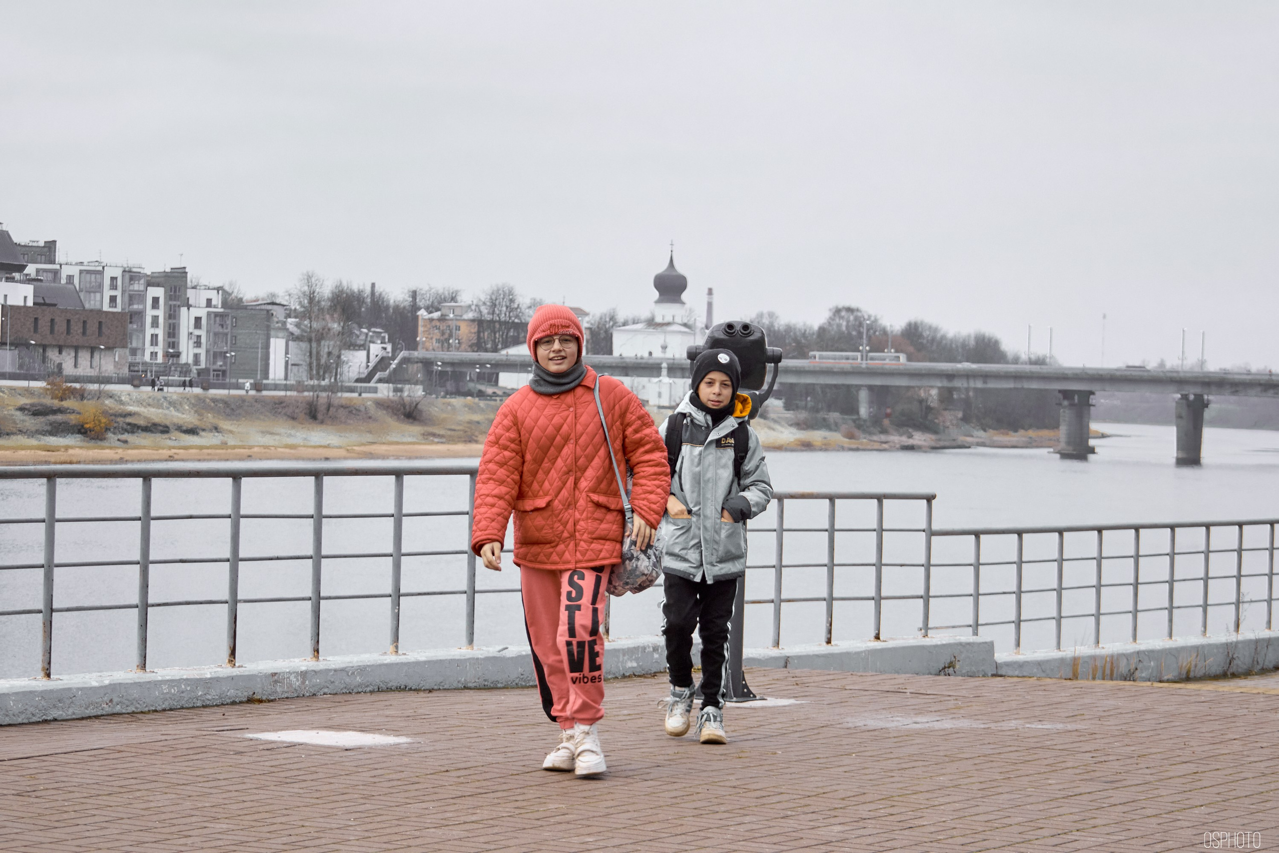 Псков. Ноябрь. Фотографъ Сергѣевъ. Поймать мгновеніе