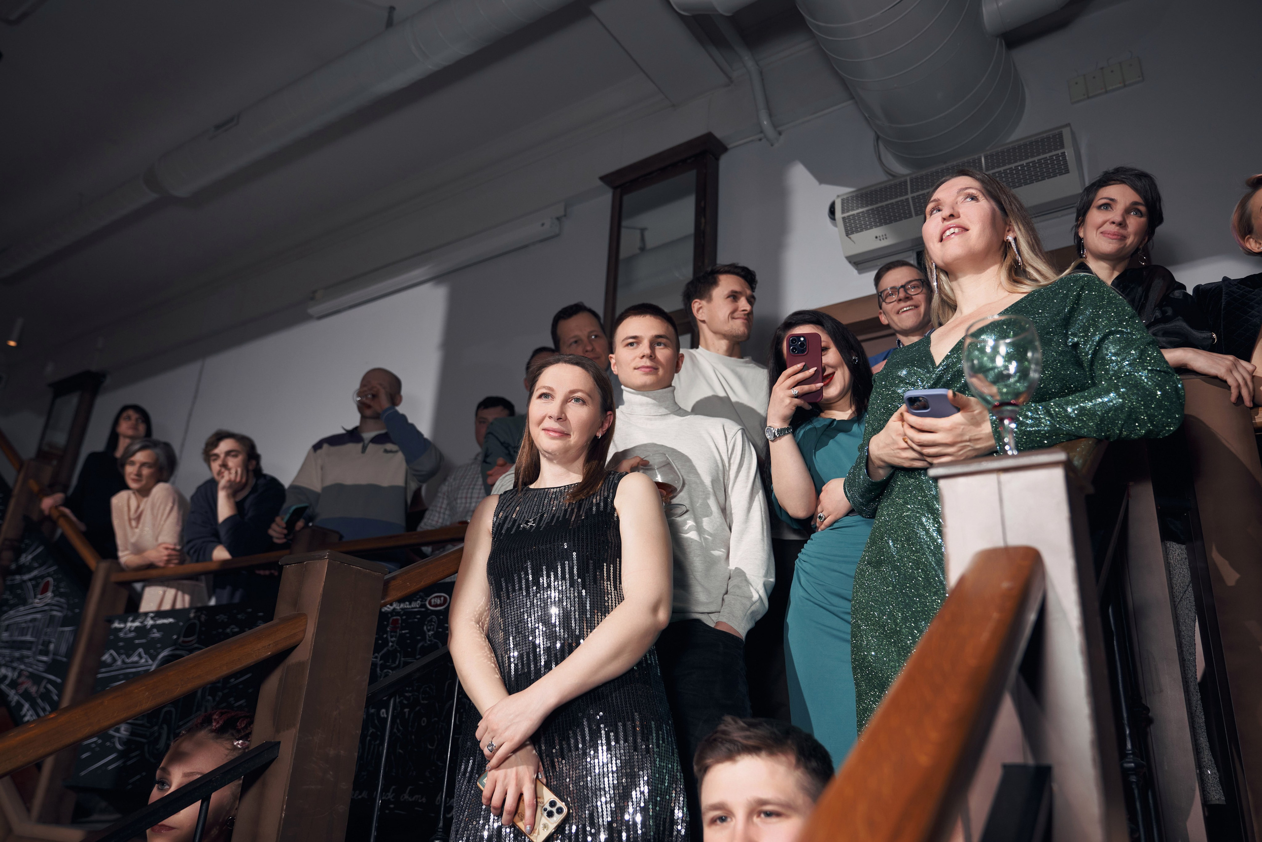 Новогодний корпоратив сети фитнесс клубов «Анатомия» — фотограф Опарин