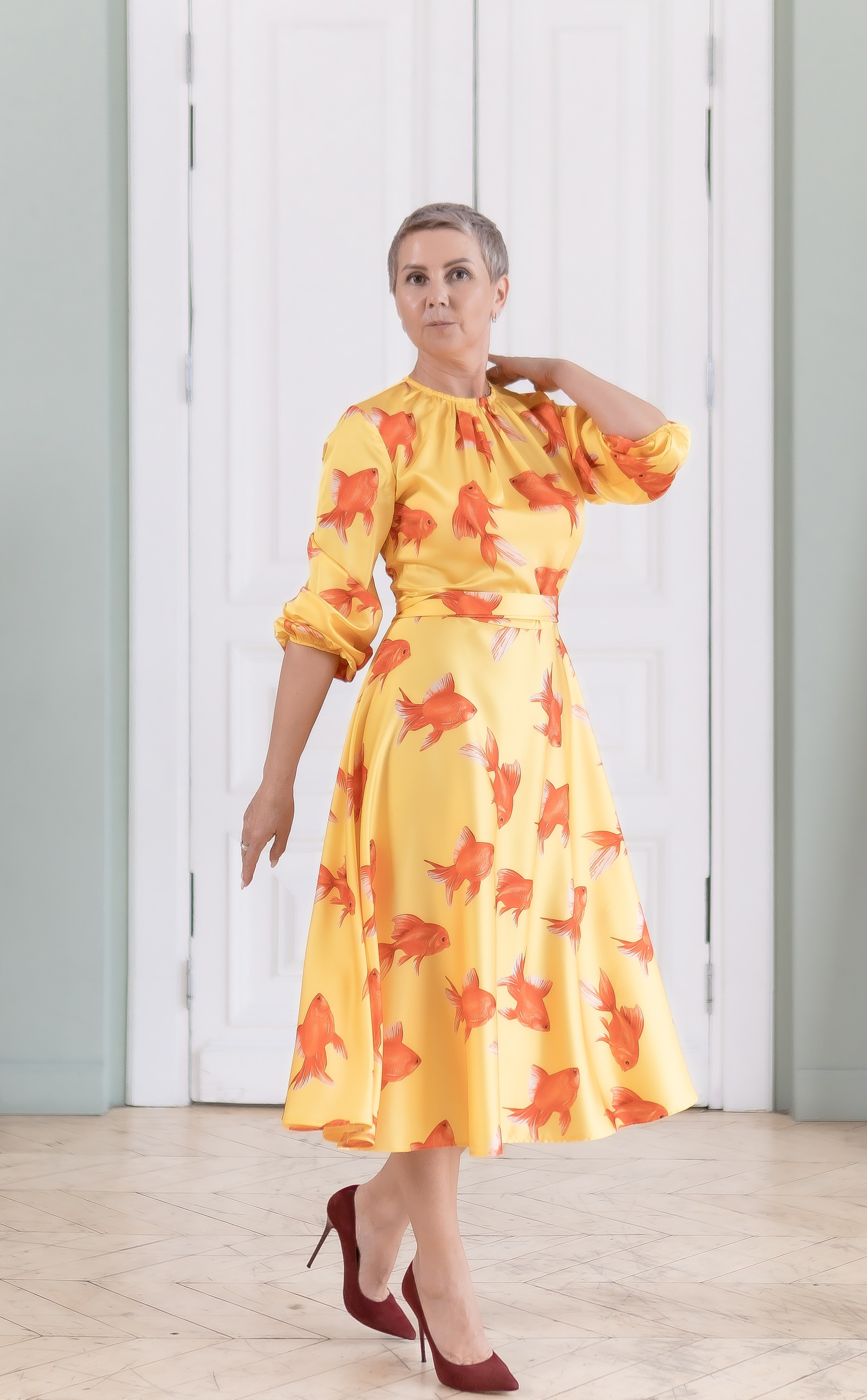 Фотосессия в Новосибирске с макияжем и одеждой